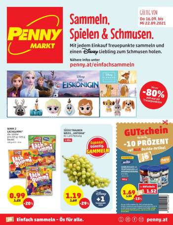 Angebote Penny - 16.9.2021 - 22.9.2021.