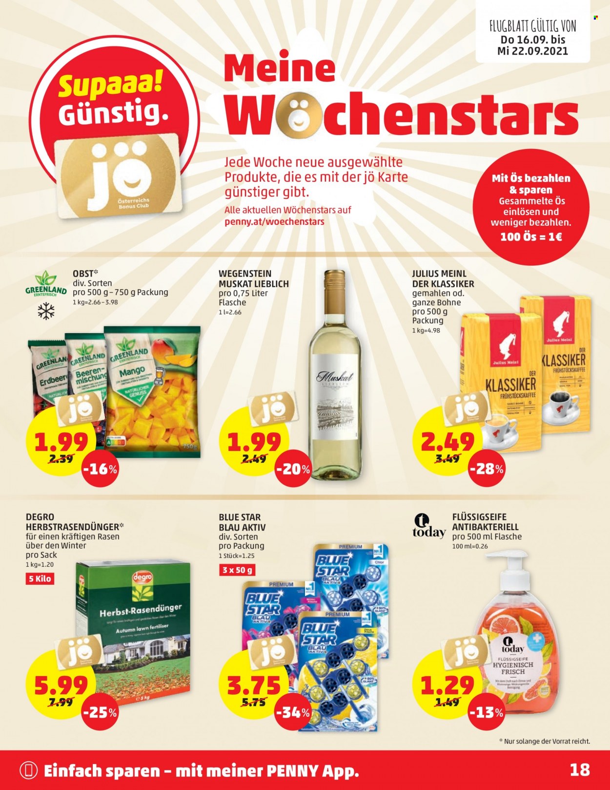 Angebote Penny - 16.9.2021 - 22.9.2021. Seite 18