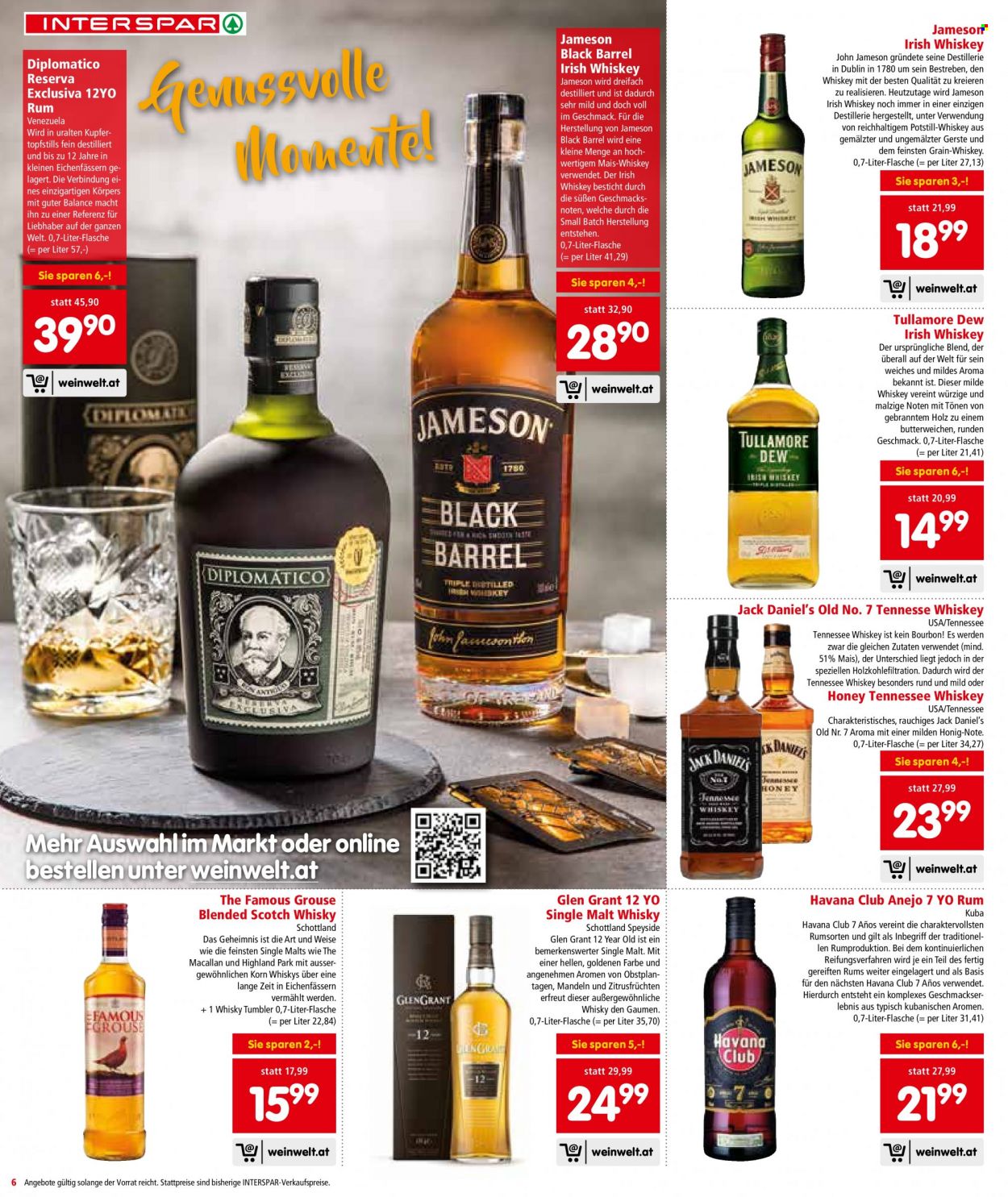 Angebote INTERSPAR - 16.9.2021 - 22.9.2021. Seite 6