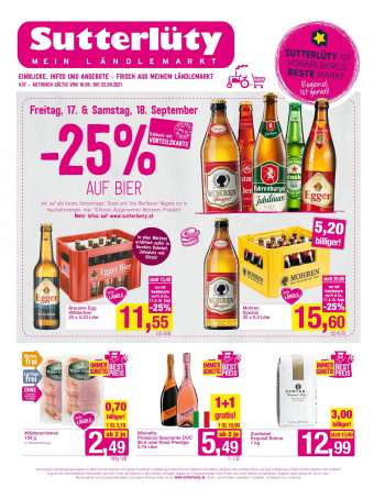 Angebote Sutterlüty - 16.9.2021 - 22.9.2021.
