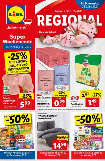 Angebote Lidl - 23.9.2021 - 29.9.2021.