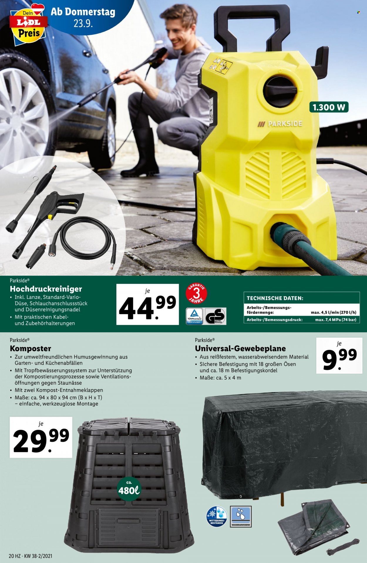Angebote Lidl - 23.9.2021 - 29.9.2021. Seite 20