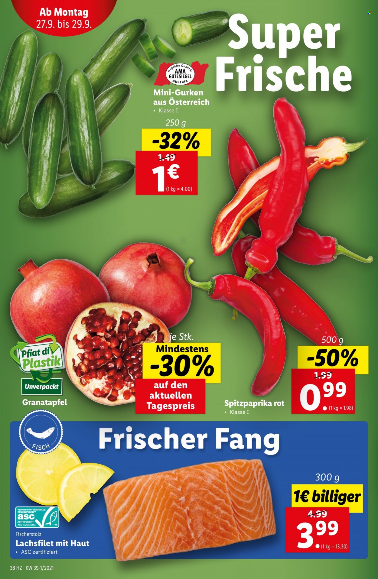 Angebote Lidl - 23.9.2021 - 29.9.2021. Seite 38