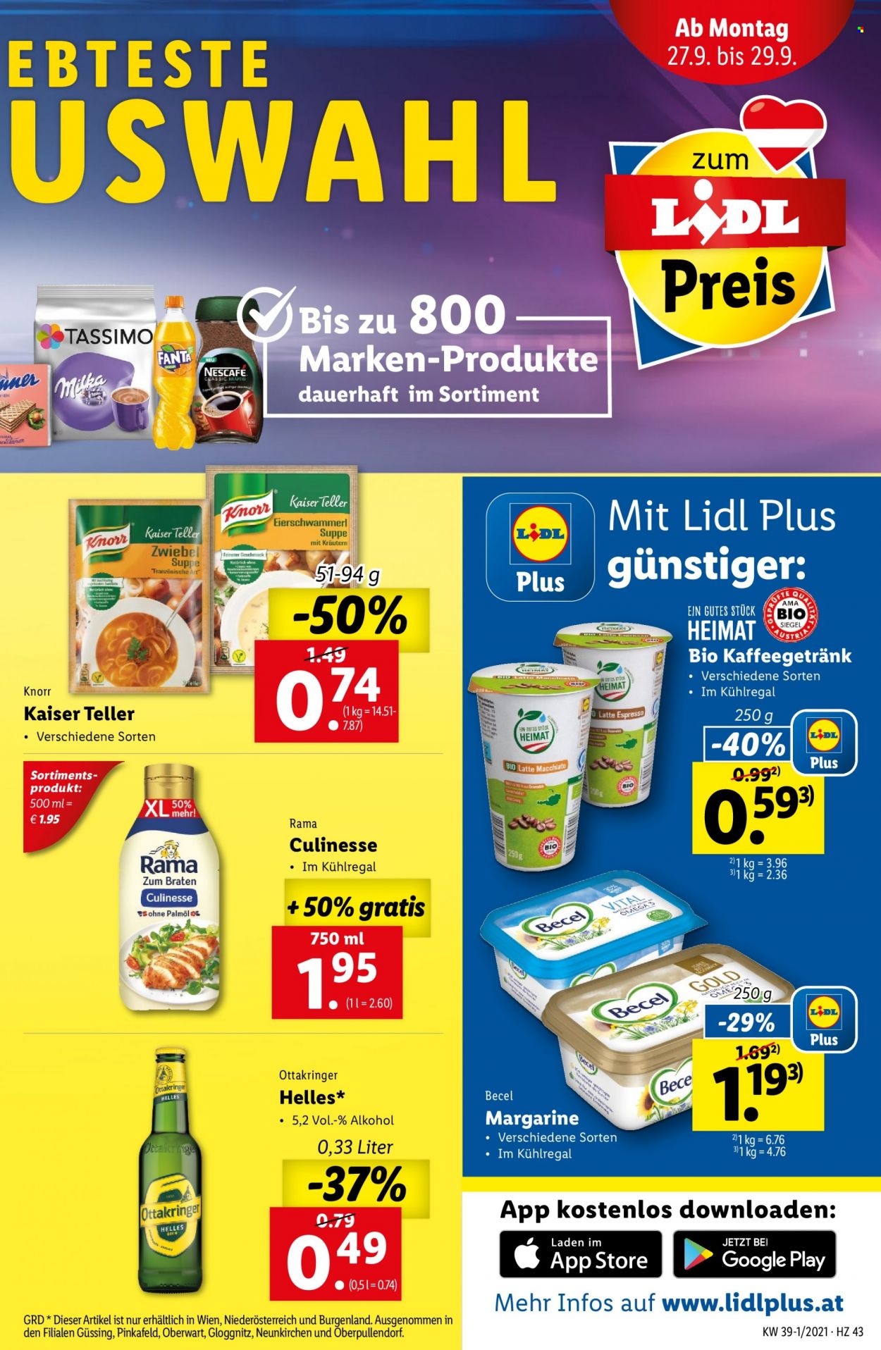 Angebote Lidl - 23.9.2021 - 29.9.2021. Seite 43