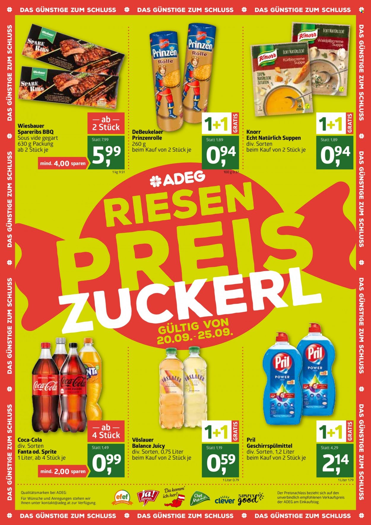 Angebote ADEG - 20.9.2021 - 25.9.2021. Seite 16