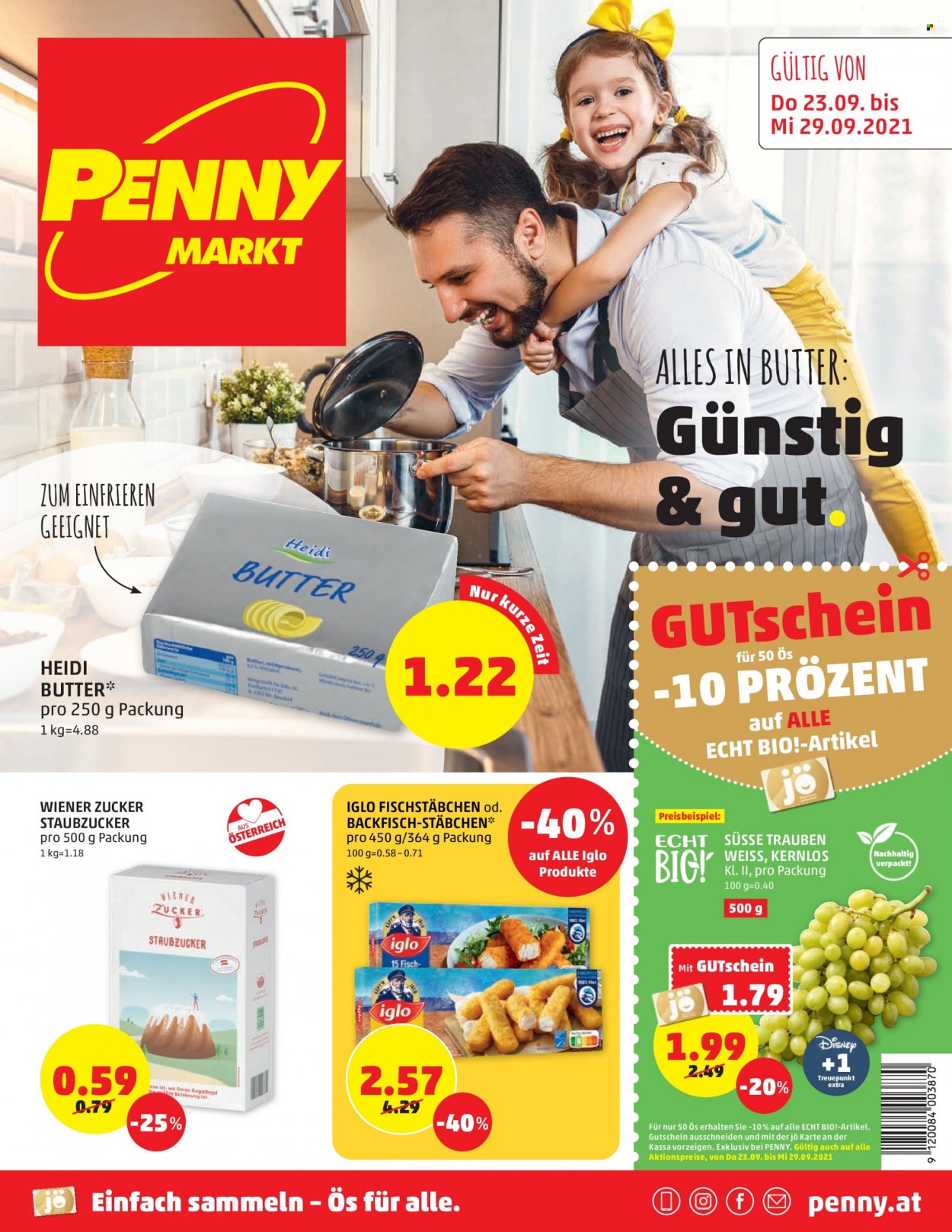 Angebote Penny - 23.9.2021 - 29.9.2021. Seite 1