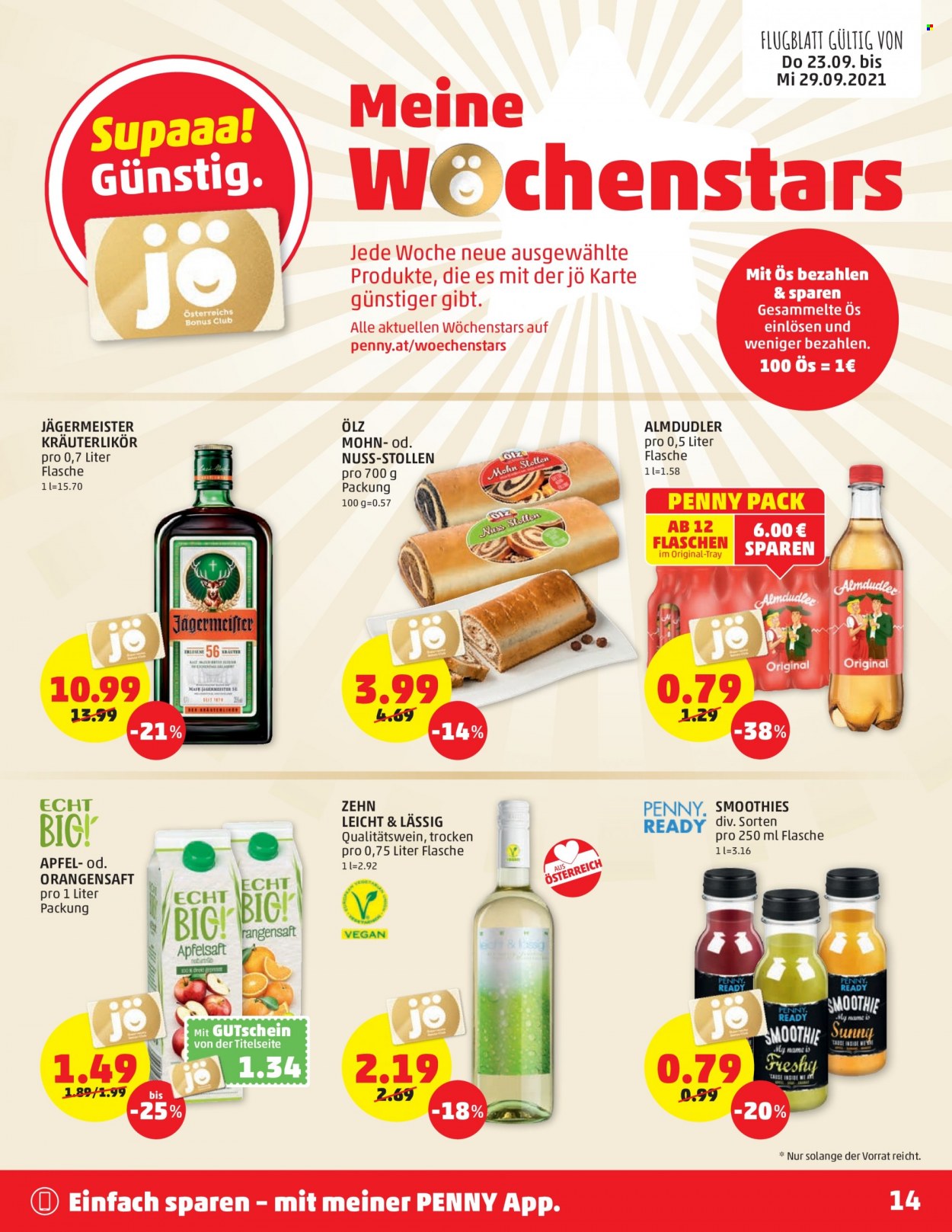 Angebote Penny - 23.9.2021 - 29.9.2021. Seite 14