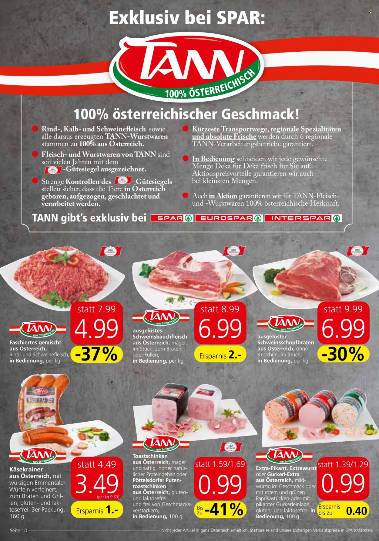 Angebote SPAR - 23.9.2021 - 6.10.2021. Seite 10