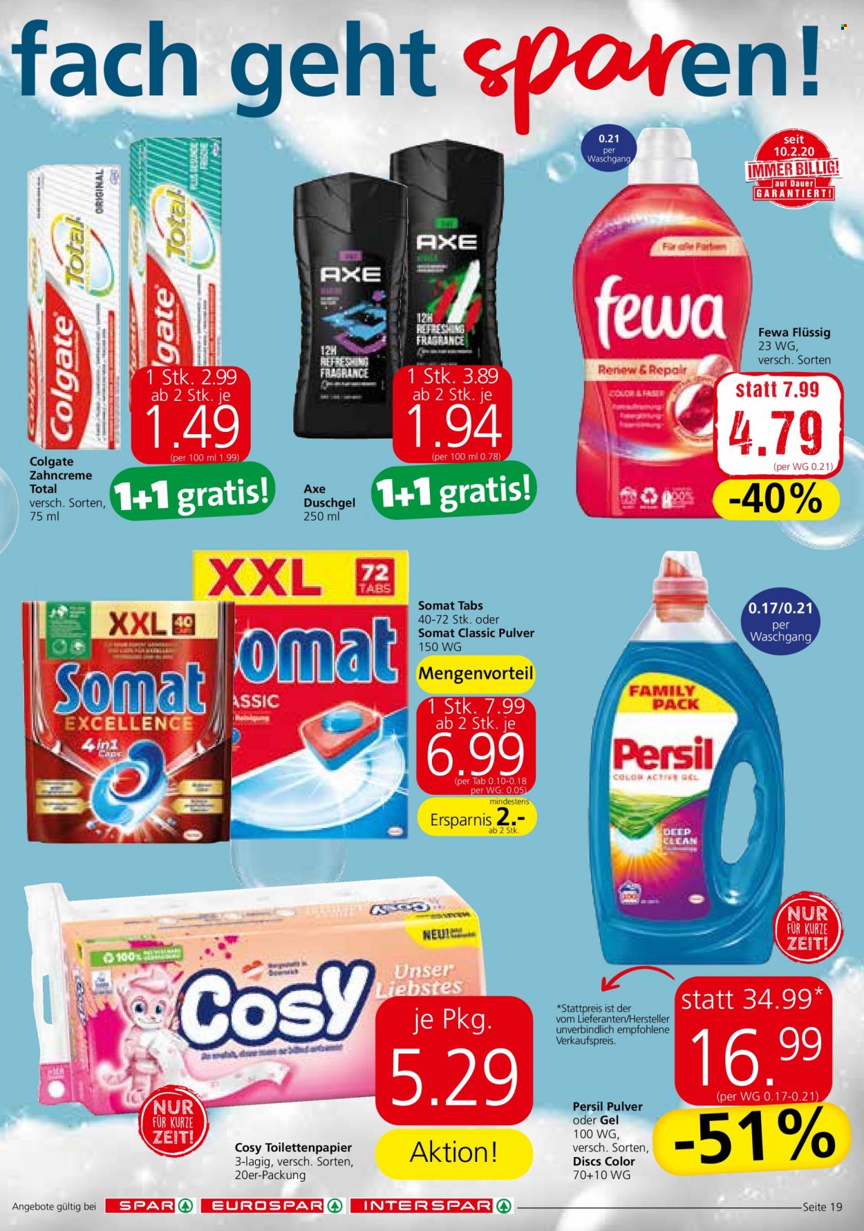 Angebote SPAR - 23.9.2021 - 6.10.2021. Seite 19