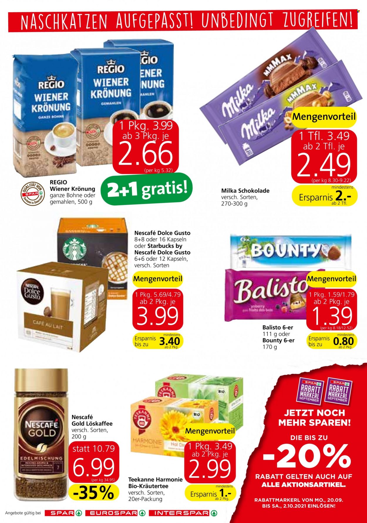 Angebote INTERSPAR - 23.9.2021 - 6.10.2021. Seite 9