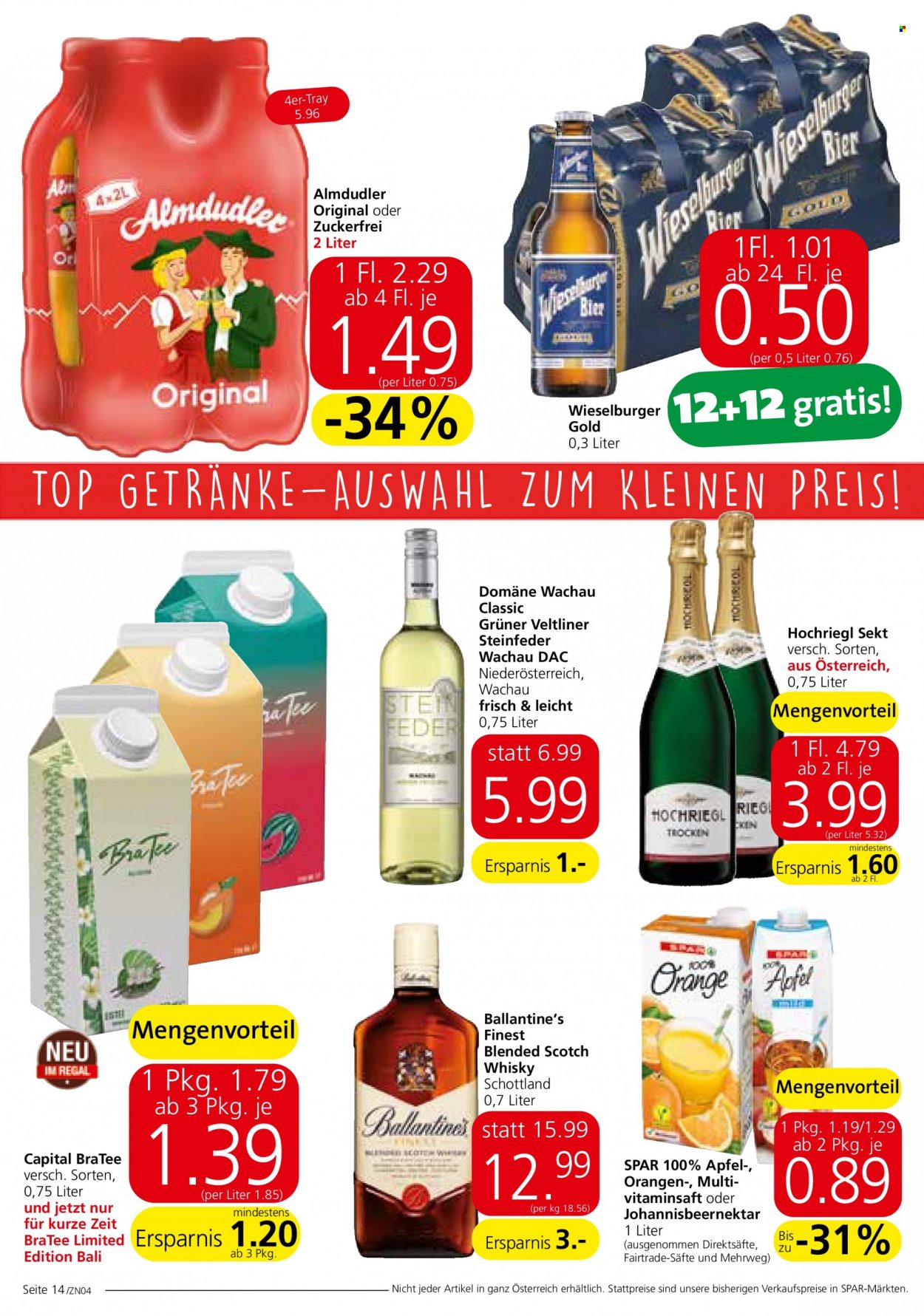 Angebote INTERSPAR - 23.9.2021 - 6.10.2021. Seite 14
