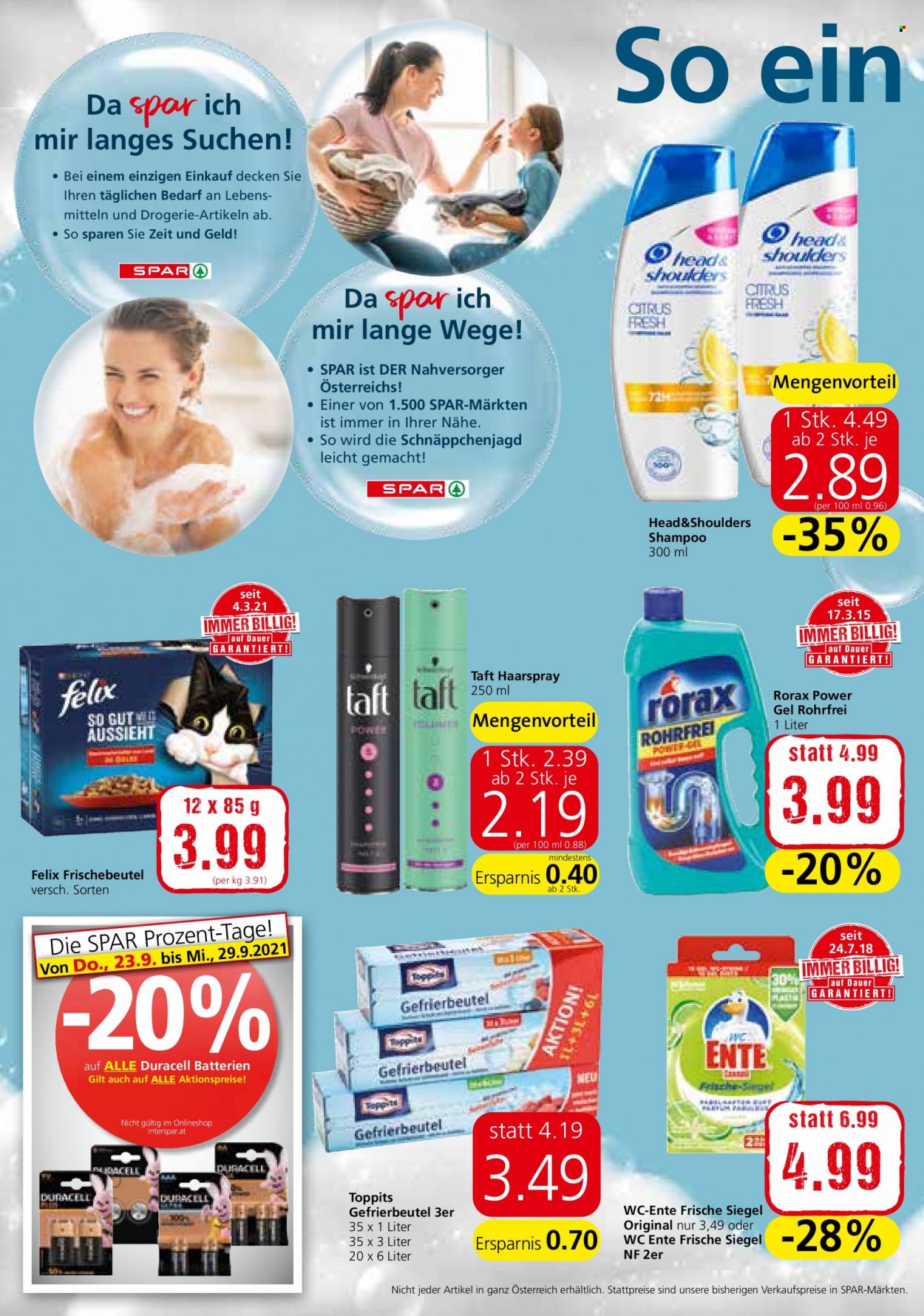 Angebote EUROSPAR - 23.9.2021 - 6.10.2021. Seite 18