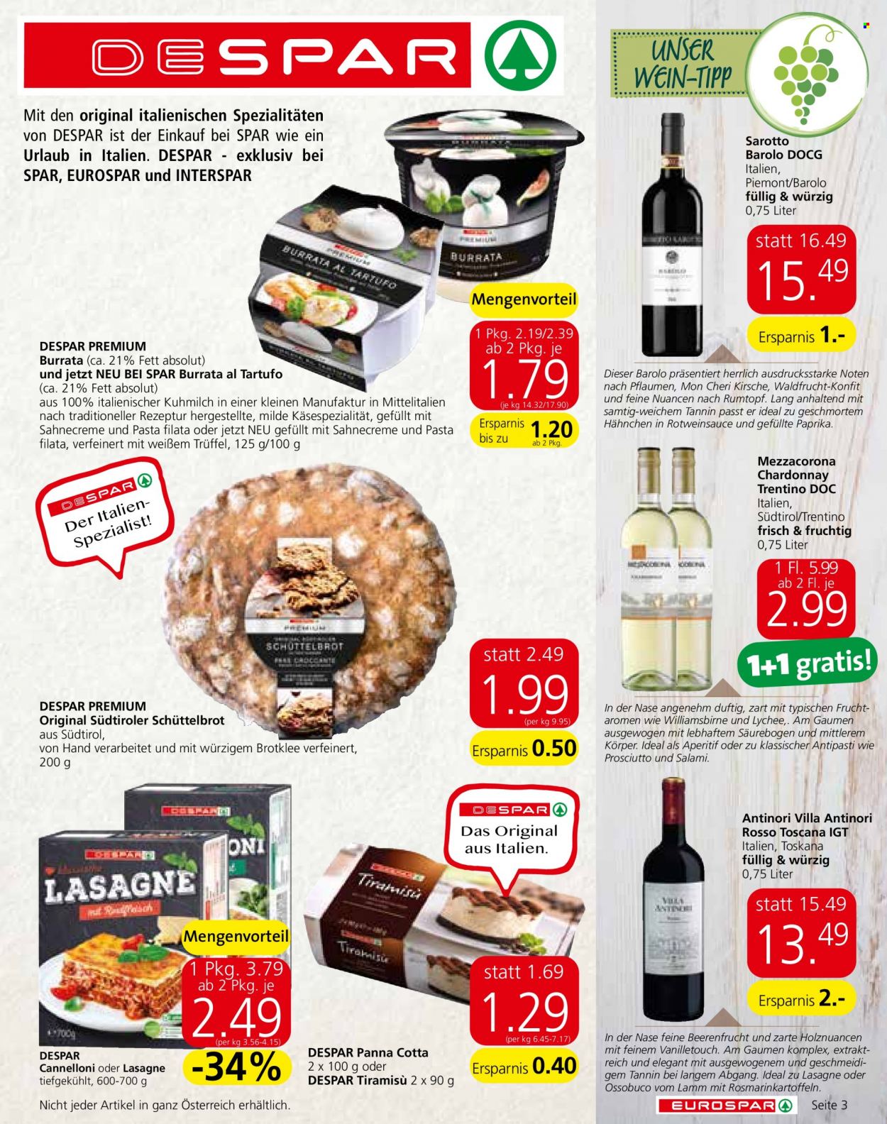 Angebote EUROSPAR - 23.9.2021 - 6.10.2021. Seite 3