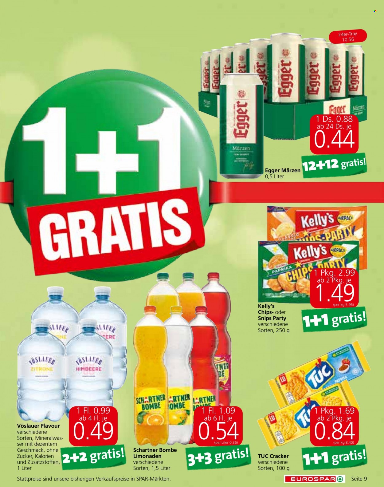 Angebote EUROSPAR - 23.9.2021 - 6.10.2021. Seite 9