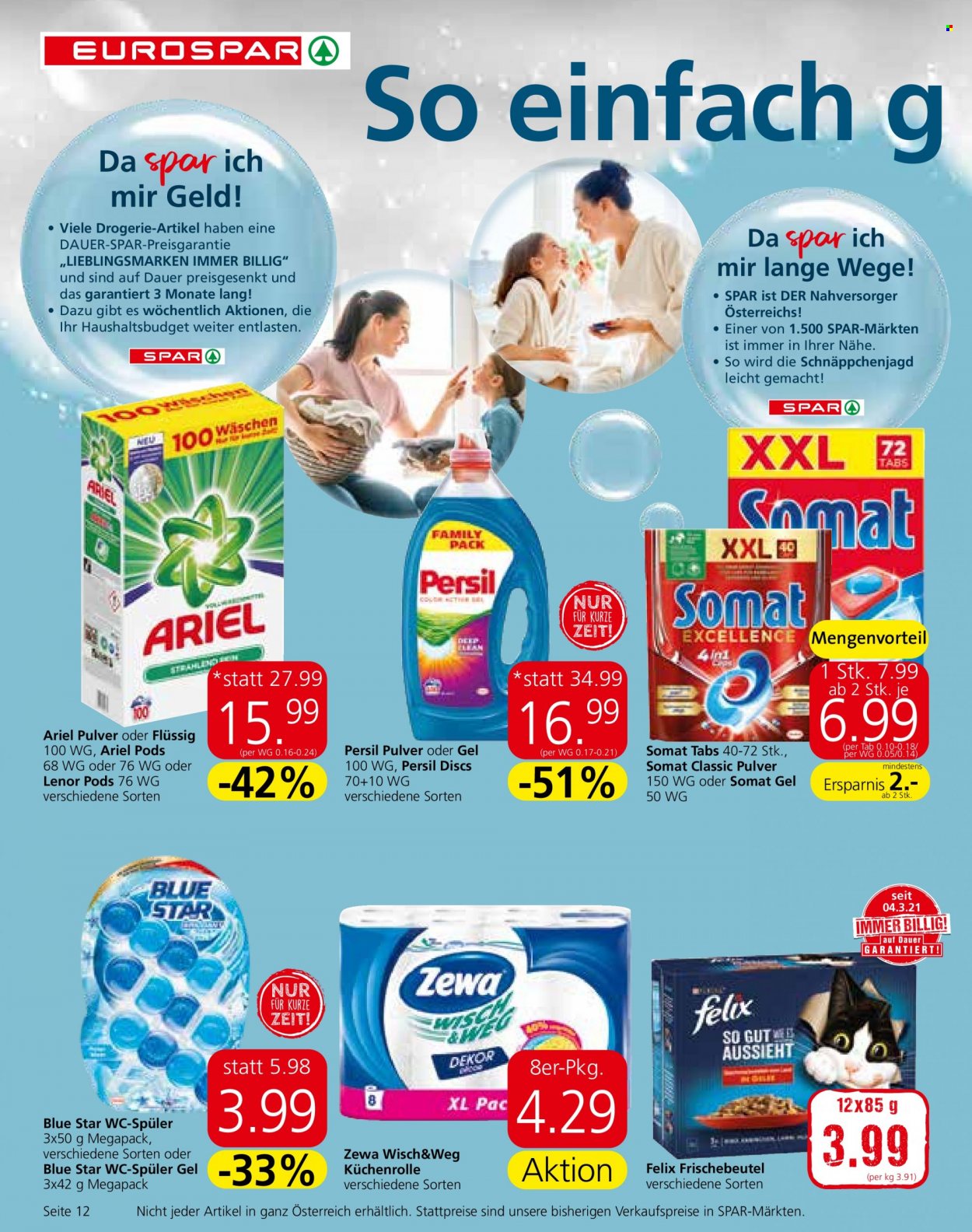 Angebote EUROSPAR - 23.9.2021 - 6.10.2021. Seite 12