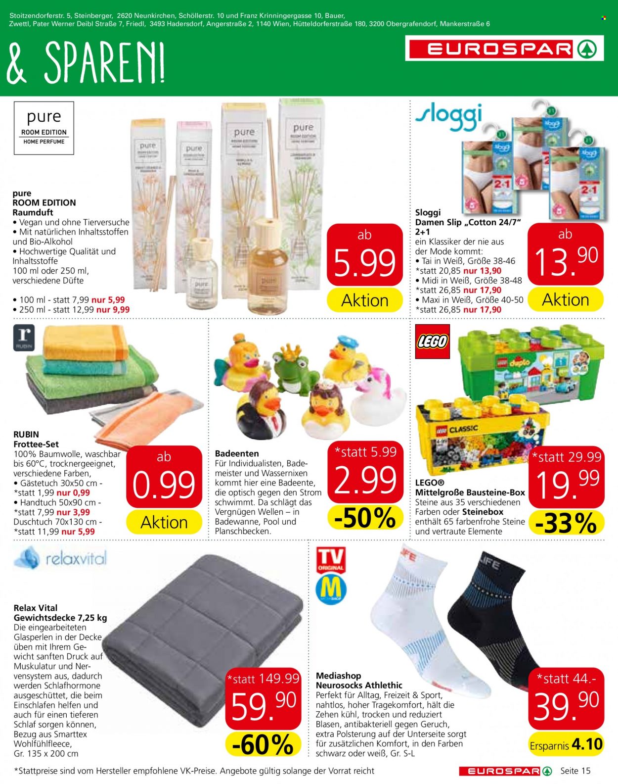 Angebote EUROSPAR - 23.9.2021 - 6.10.2021. Seite 15