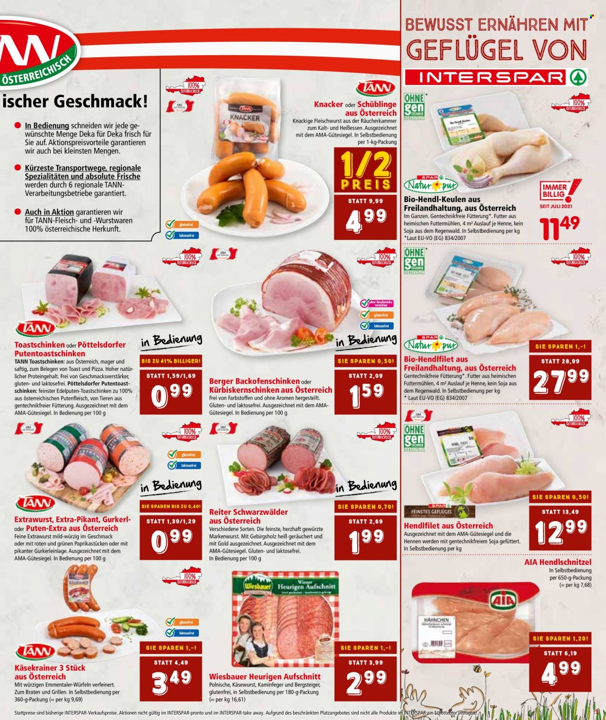 Angebote INTERSPAR - 23.9.2021 - 6.10.2021. Seite 5