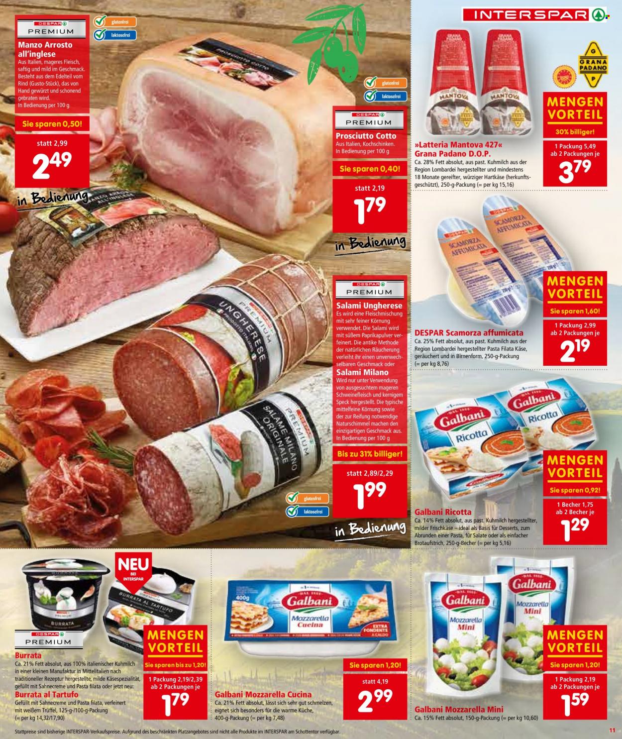Angebote INTERSPAR - 23.9.2021 - 6.10.2021. Seite 11