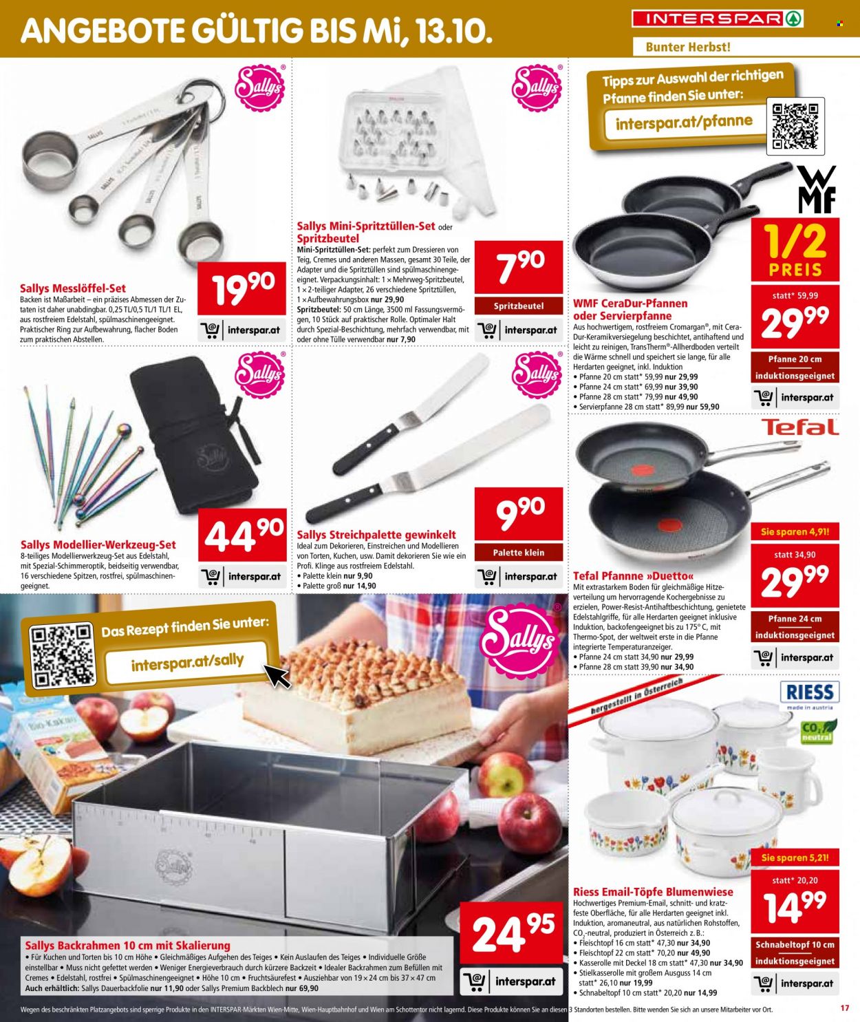 Angebote INTERSPAR - 23.9.2021 - 6.10.2021. Seite 17