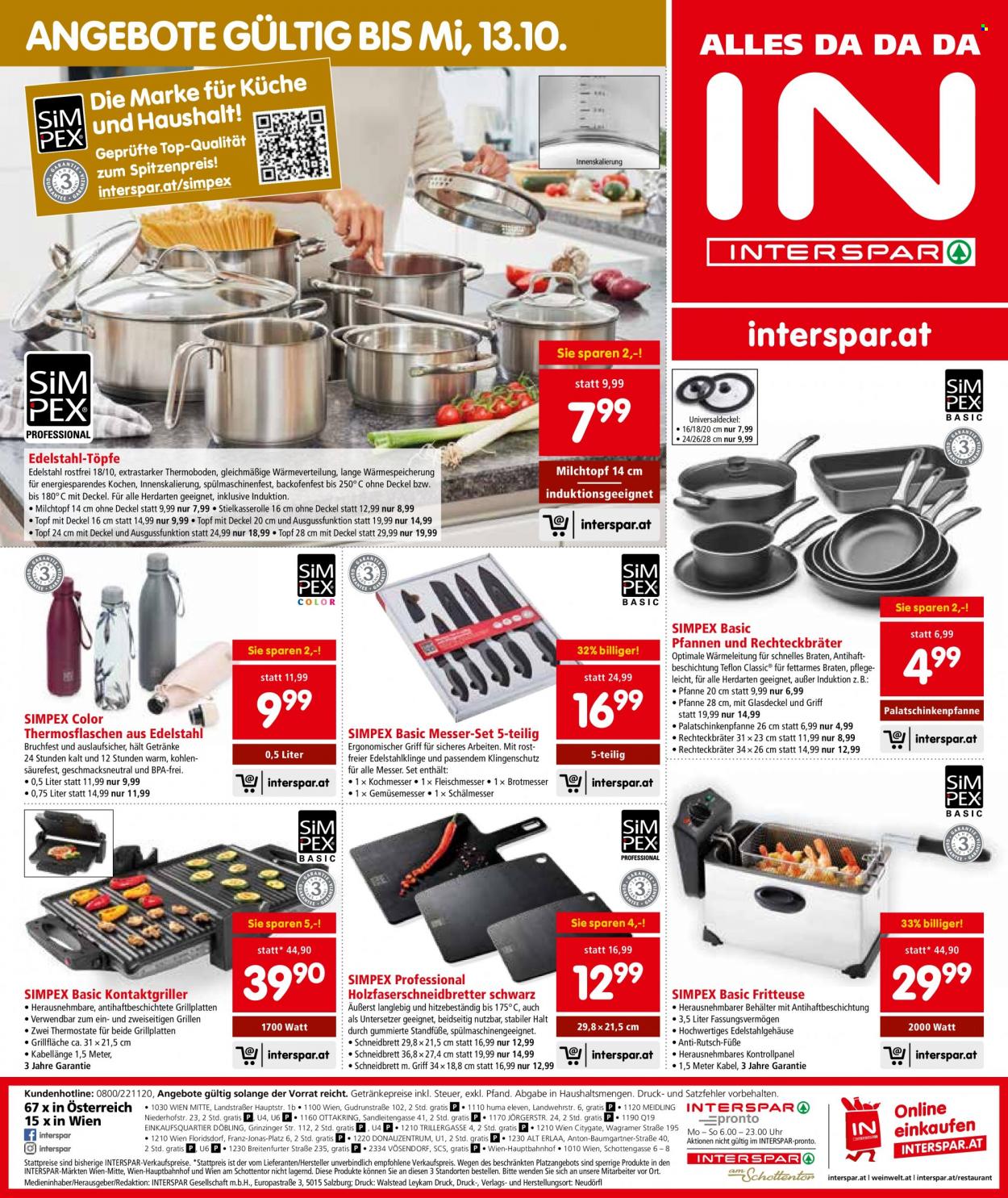 Angebote INTERSPAR - 23.9.2021 - 6.10.2021. Seite 20