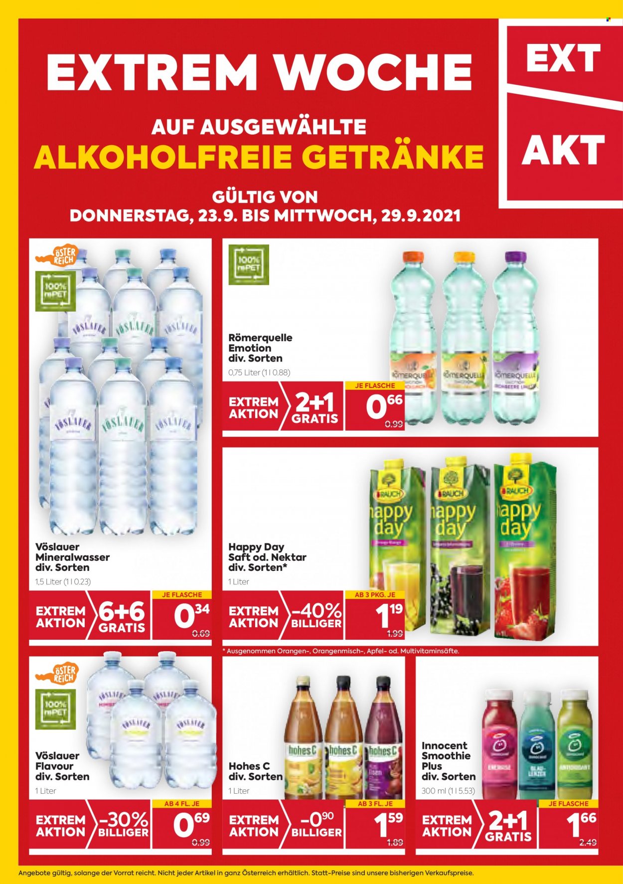 Angebote Billa - 23.9.2021 - 29.9.2021. Seite 2