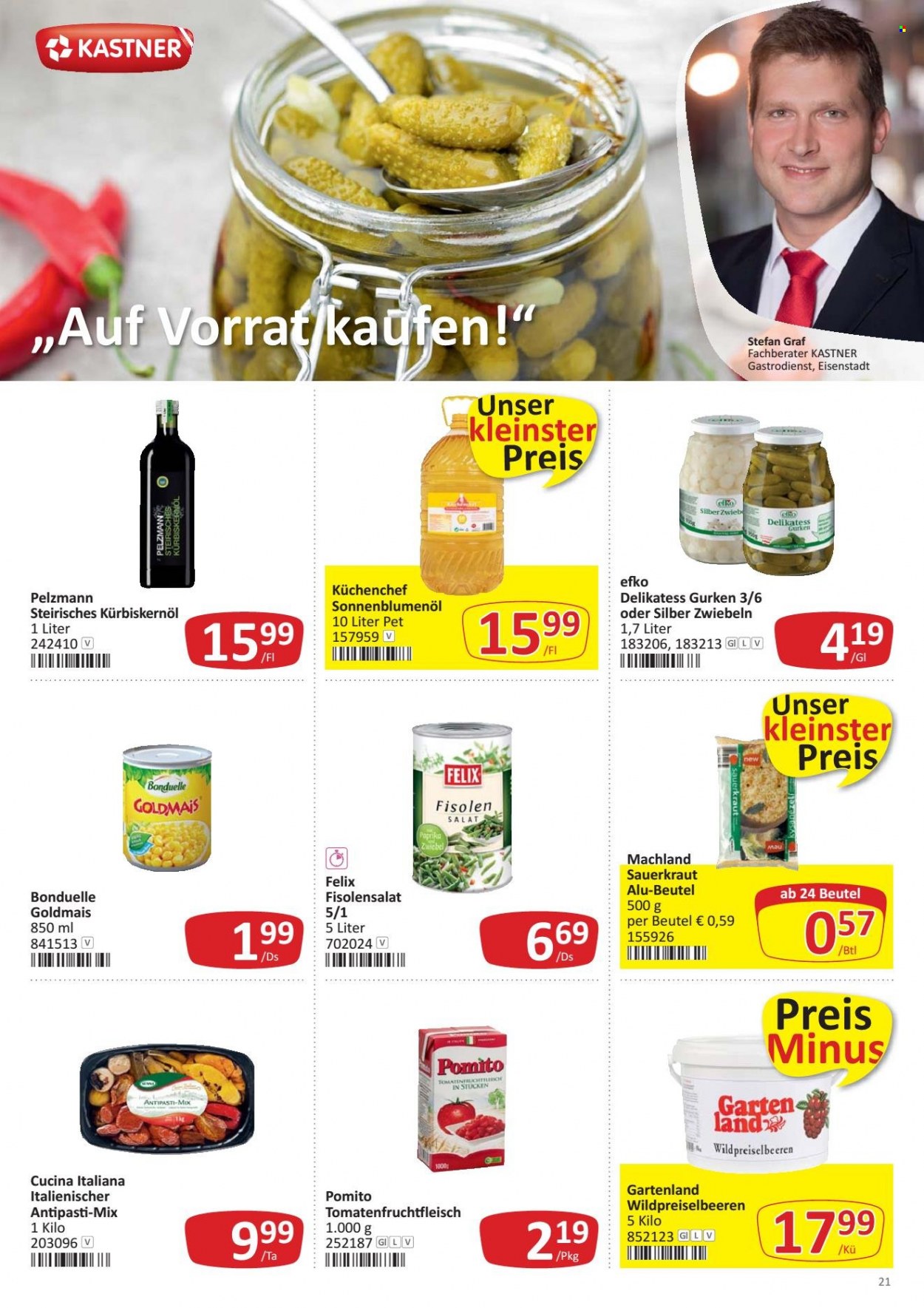 Angebote KASTNER - 27.9.2021 - 9.10.2021. Seite 21