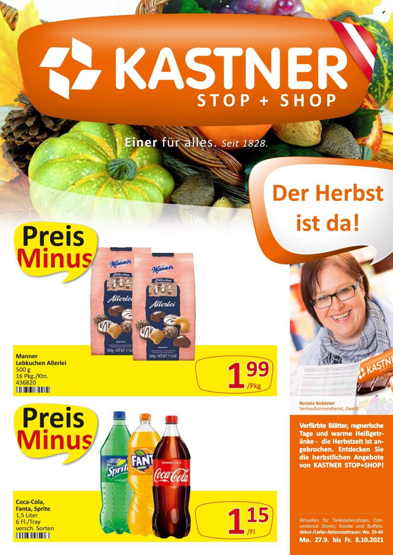 Angebote KASTNER - 27.9.2021 - 8.10.2021. Seite 1