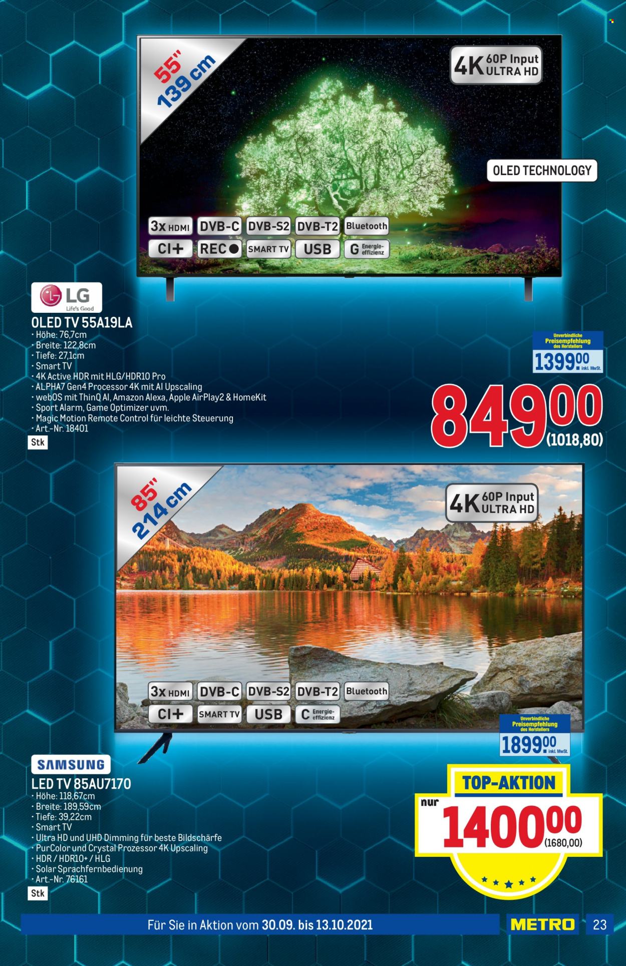 Angebote Metro - 30.9.2021 - 13.10.2021. Seite 23