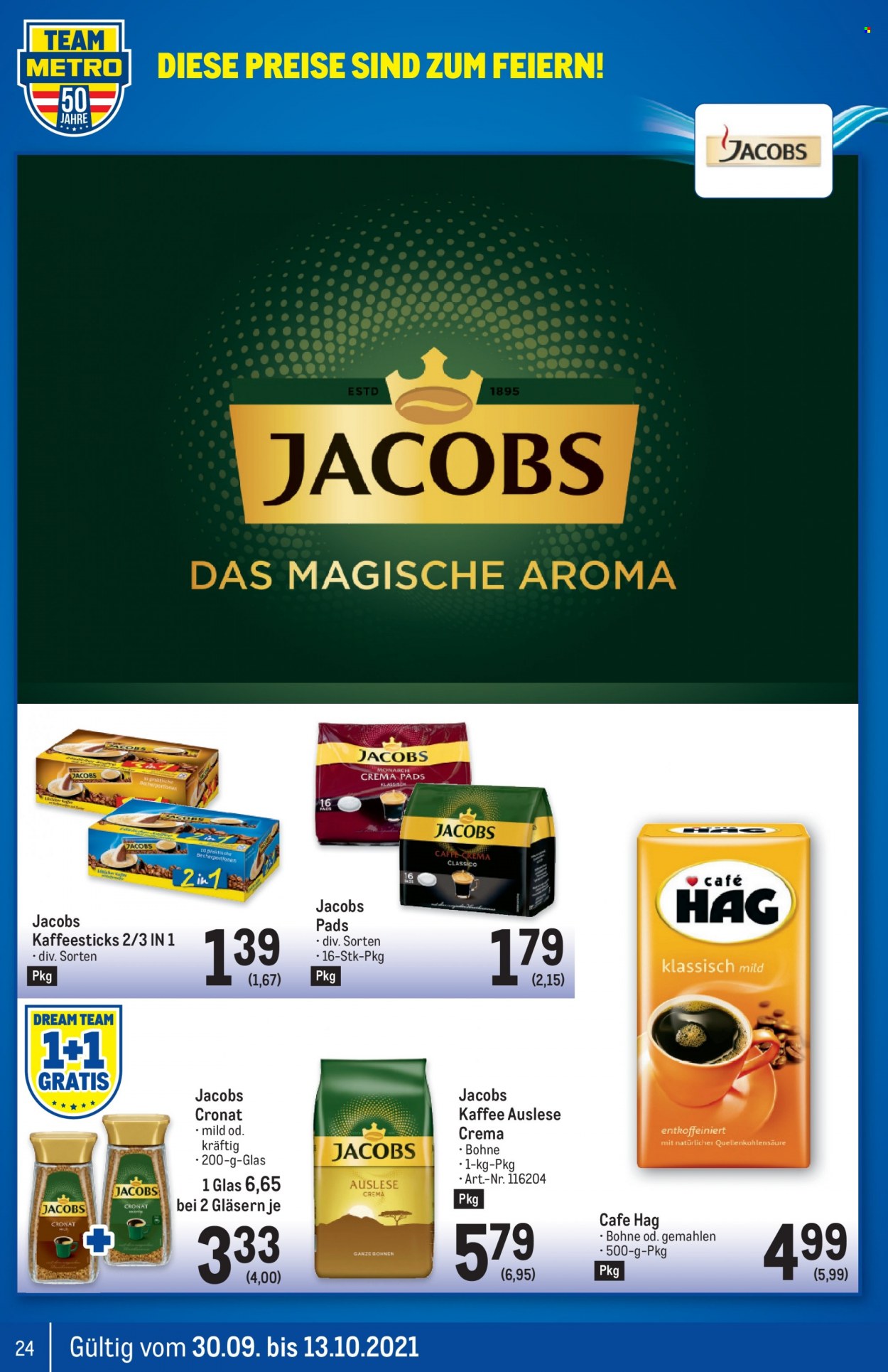 Angebote Metro - 30.9.2021 - 13.10.2021. Seite 24