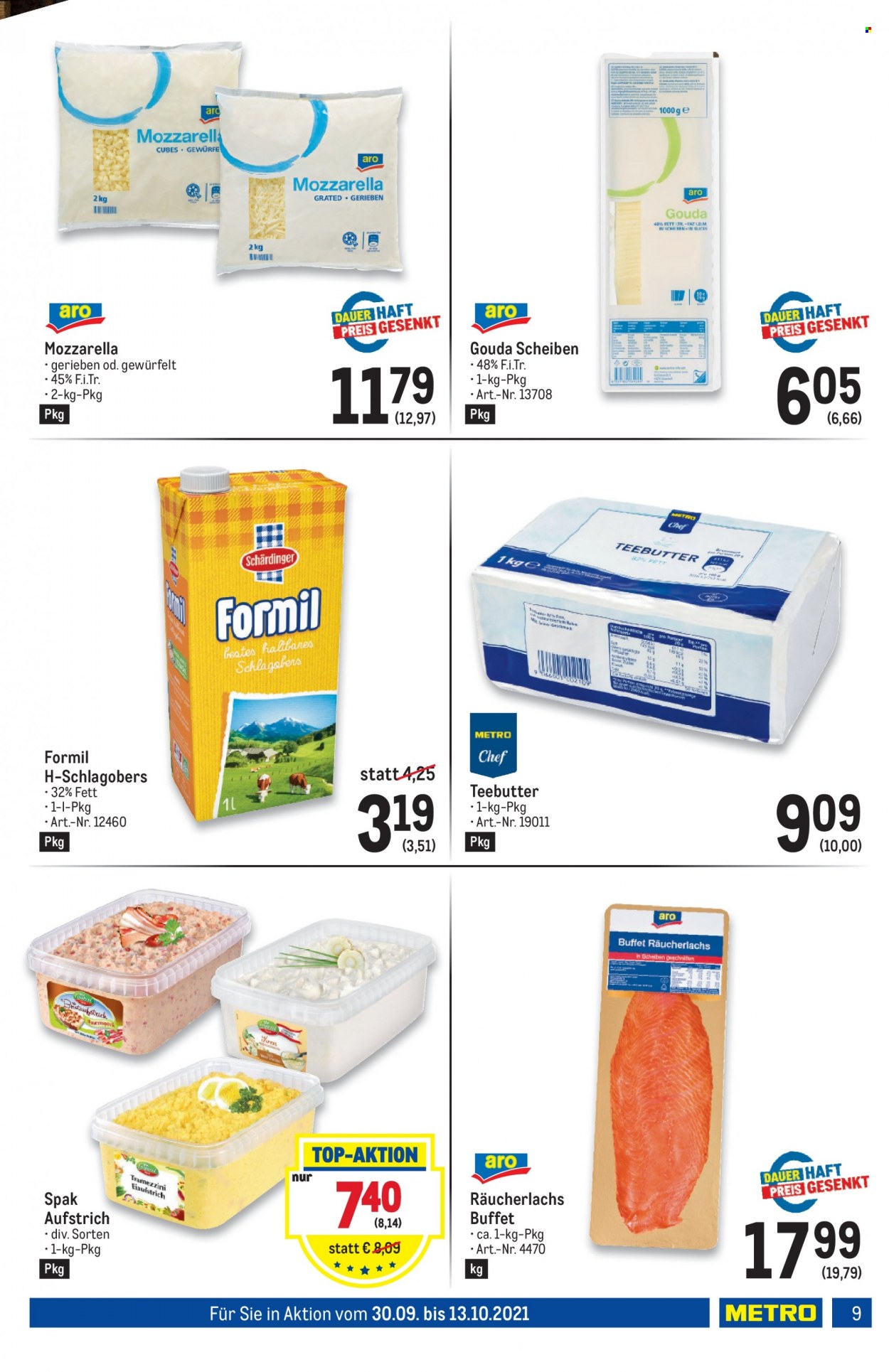 Angebote Metro - 30.9.2021 - 13.10.2021. Seite 9