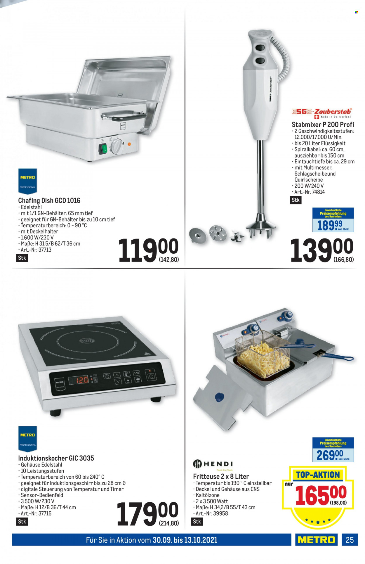 Angebote Metro - 30.9.2021 - 13.10.2021. Seite 25