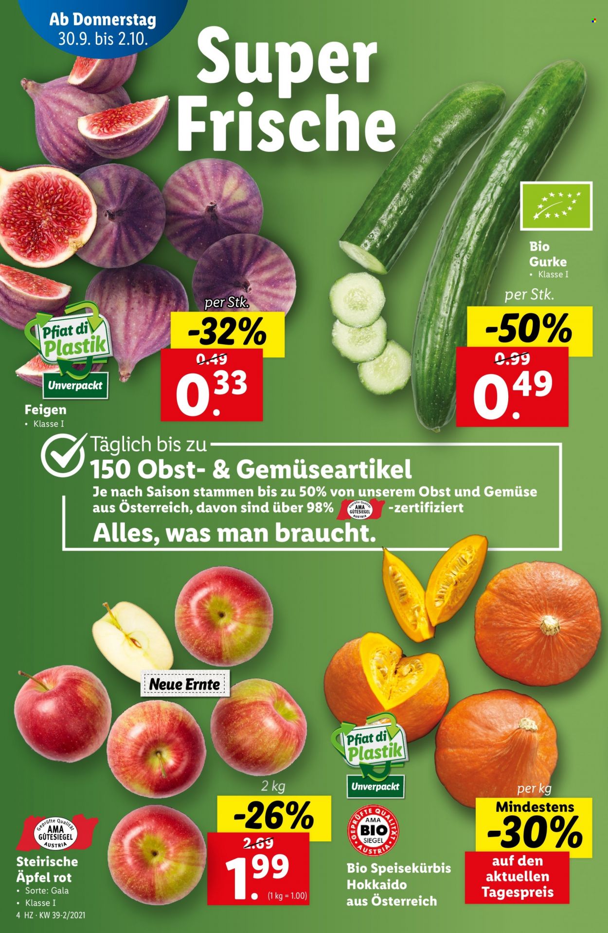 Angebote Lidl - 30.9.2021 - 6.10.2021. Seite 4