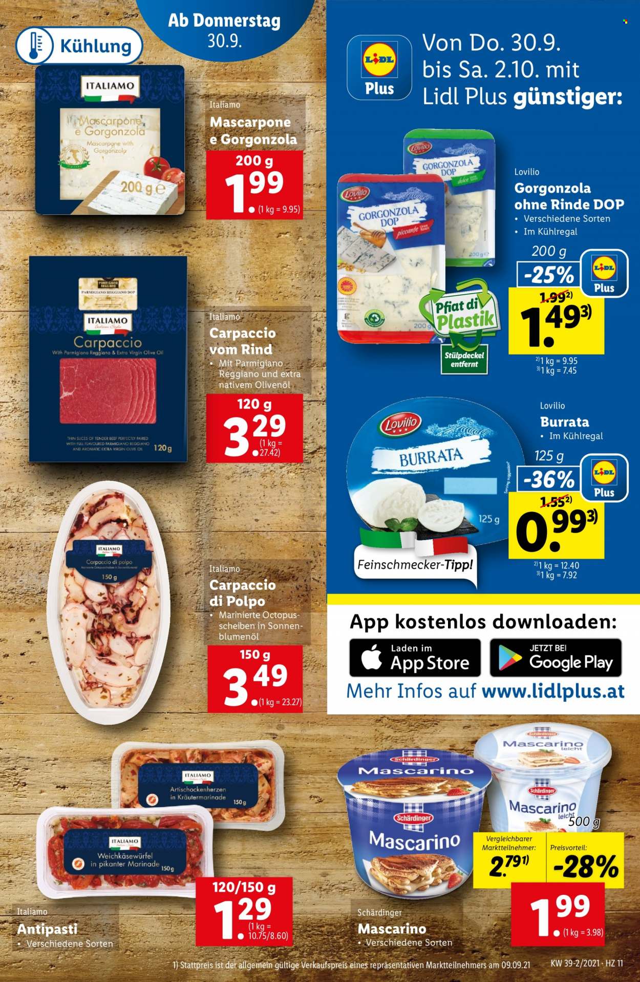 Angebote Lidl - 30.9.2021 - 6.10.2021. Seite 11