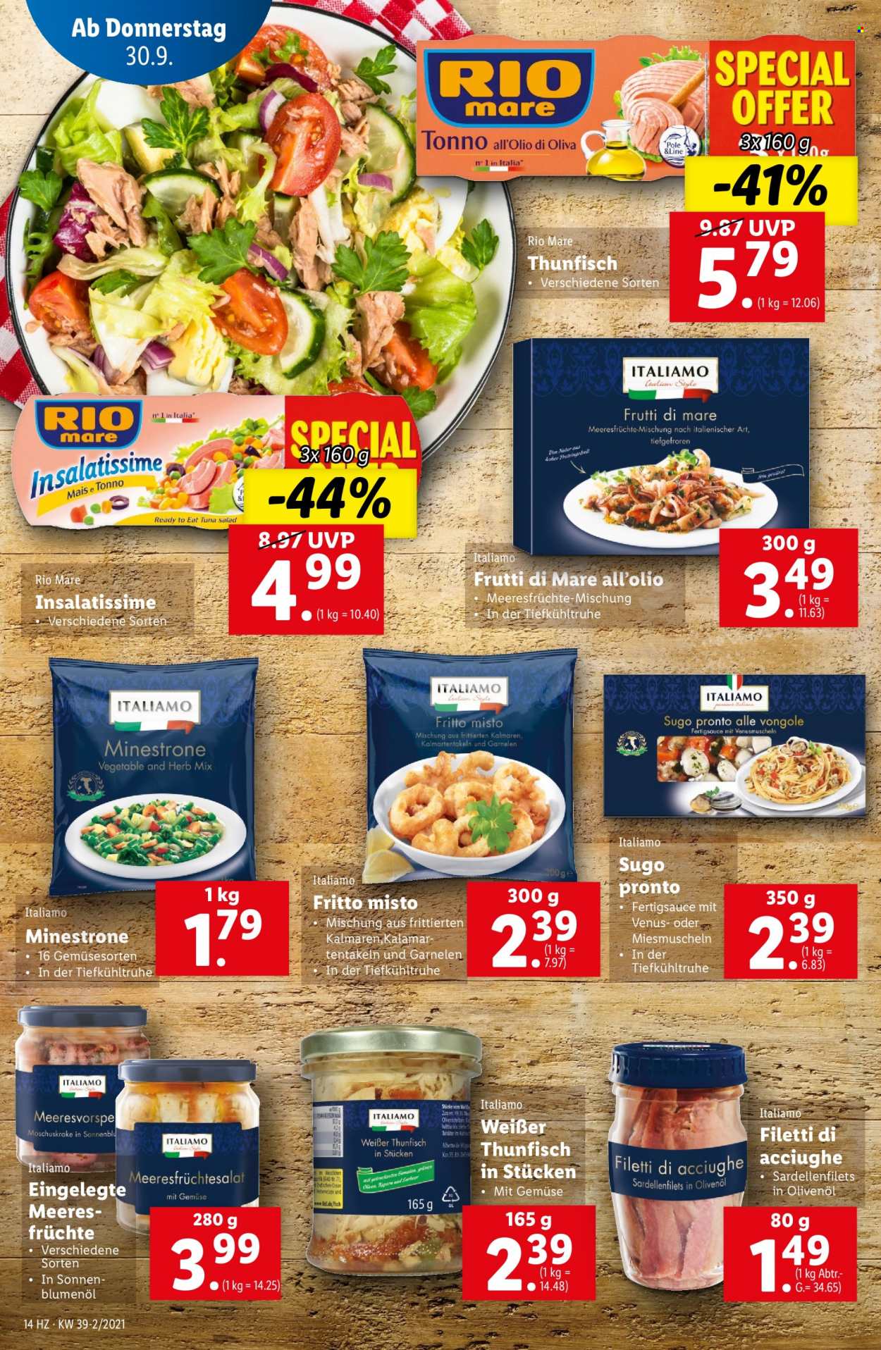 Angebote Lidl - 30.9.2021 - 6.10.2021. Seite 14