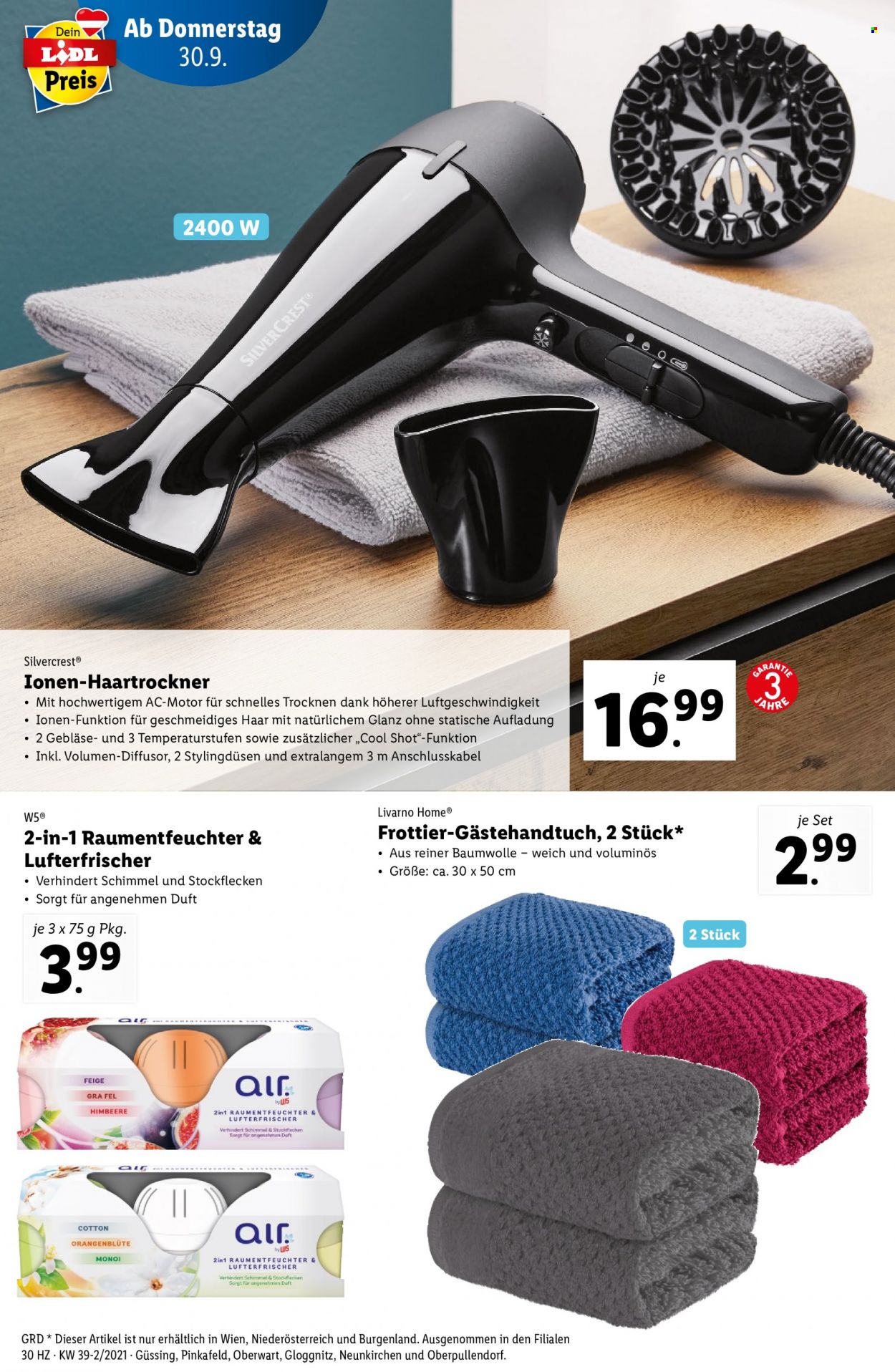 Angebote Lidl - 30.9.2021 - 6.10.2021. Seite 30