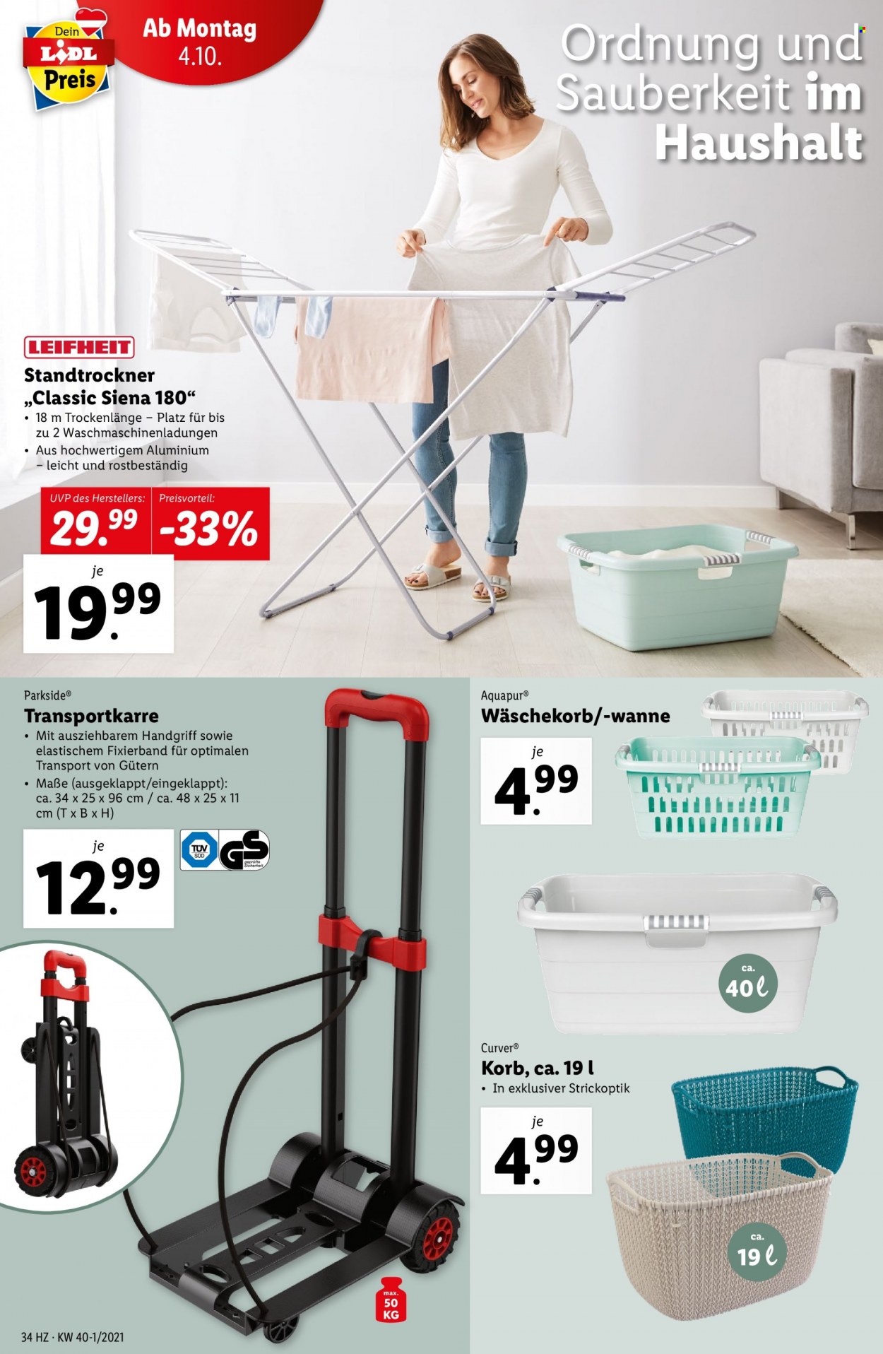 Angebote Lidl - 30.9.2021 - 6.10.2021. Seite 34