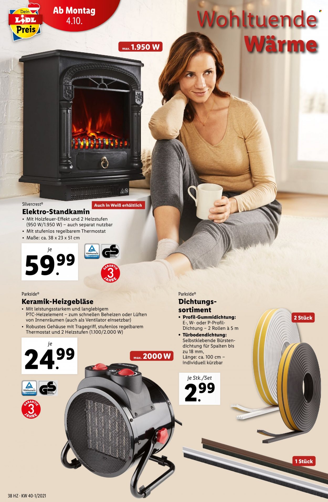 Angebote Lidl - 30.9.2021 - 6.10.2021. Seite 38