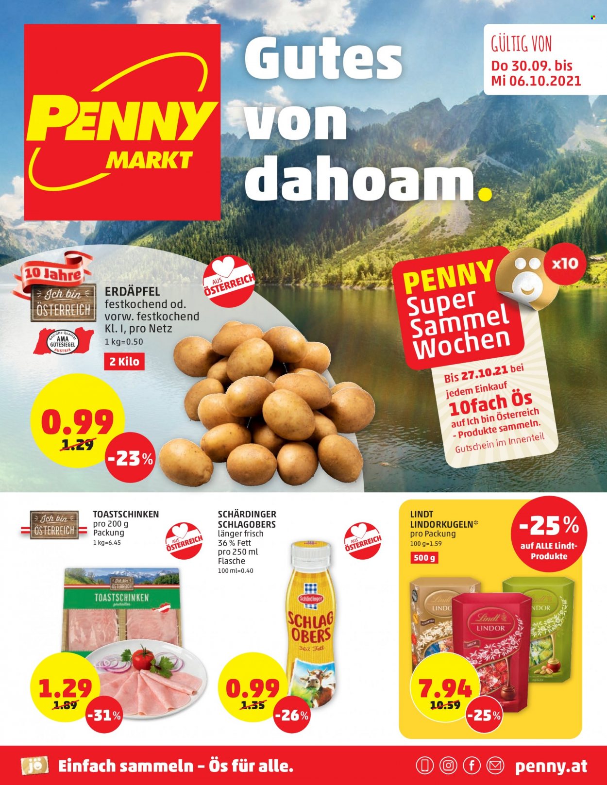 Angebote Penny - 30.9.2021 - 6.10.2021. Seite 1