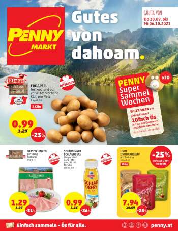 Angebote Penny - 30.9.2021 - 6.10.2021.