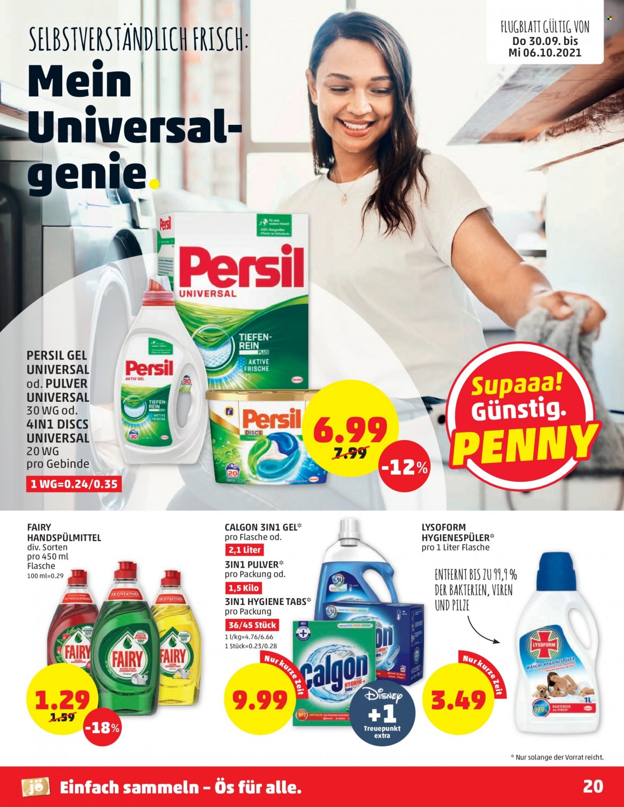 Angebote Penny - 30.9.2021 - 6.10.2021. Seite 20