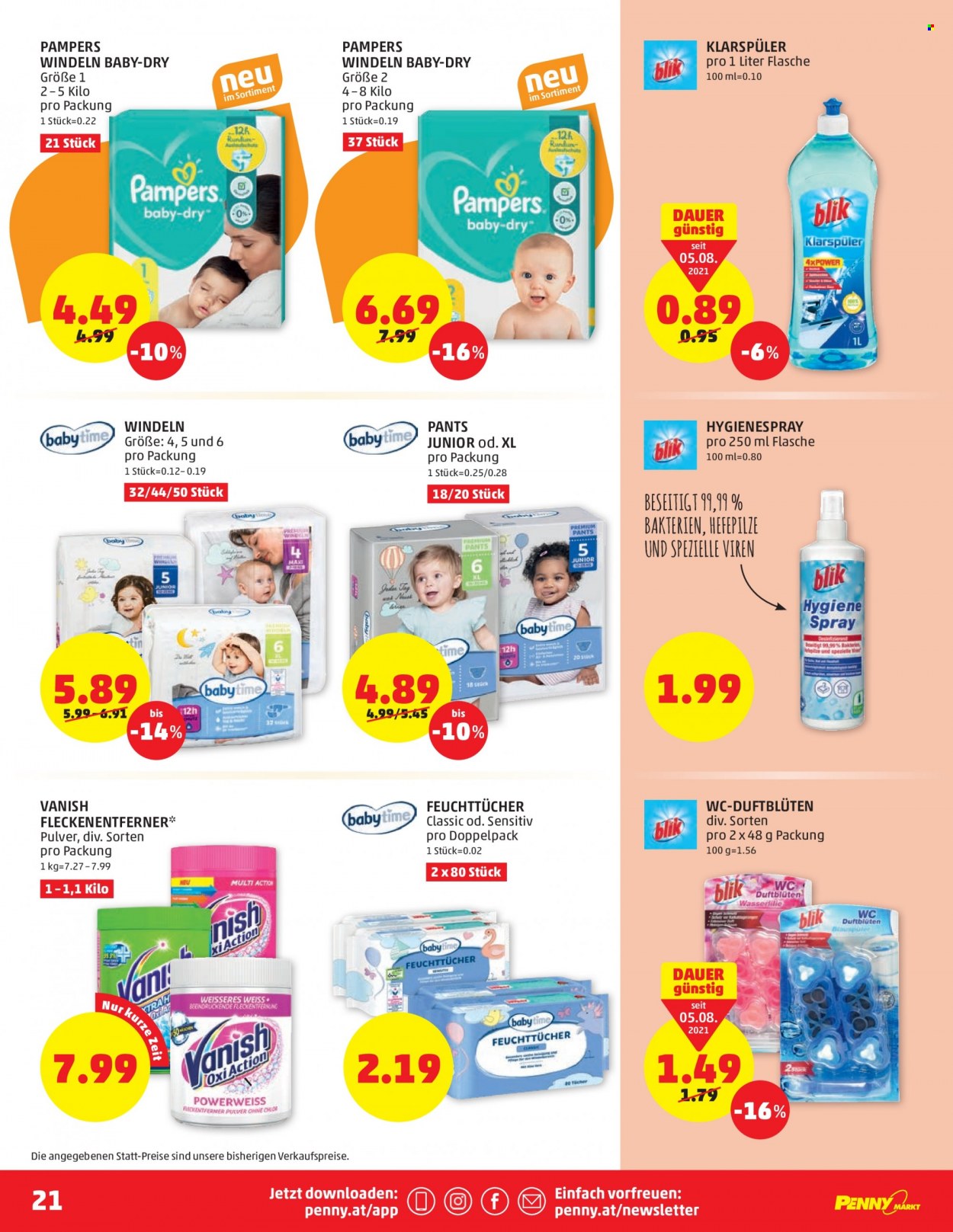 Angebote Penny - 30.9.2021 - 6.10.2021. Seite 21