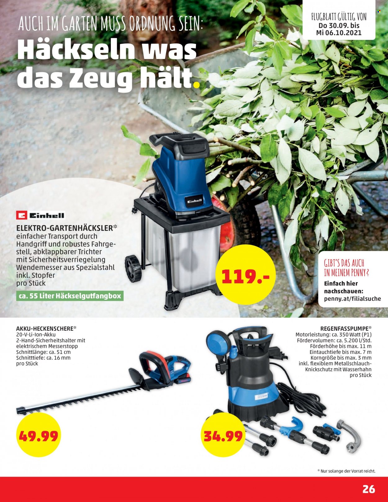 Angebote Penny - 30.9.2021 - 6.10.2021. Seite 26