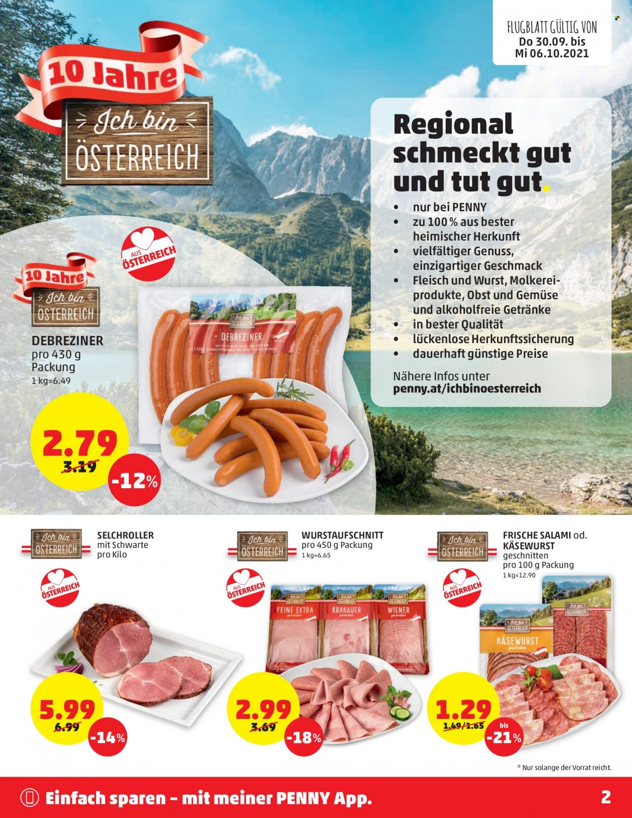 Angebote Penny - 30.9.2021 - 6.10.2021. Seite 2