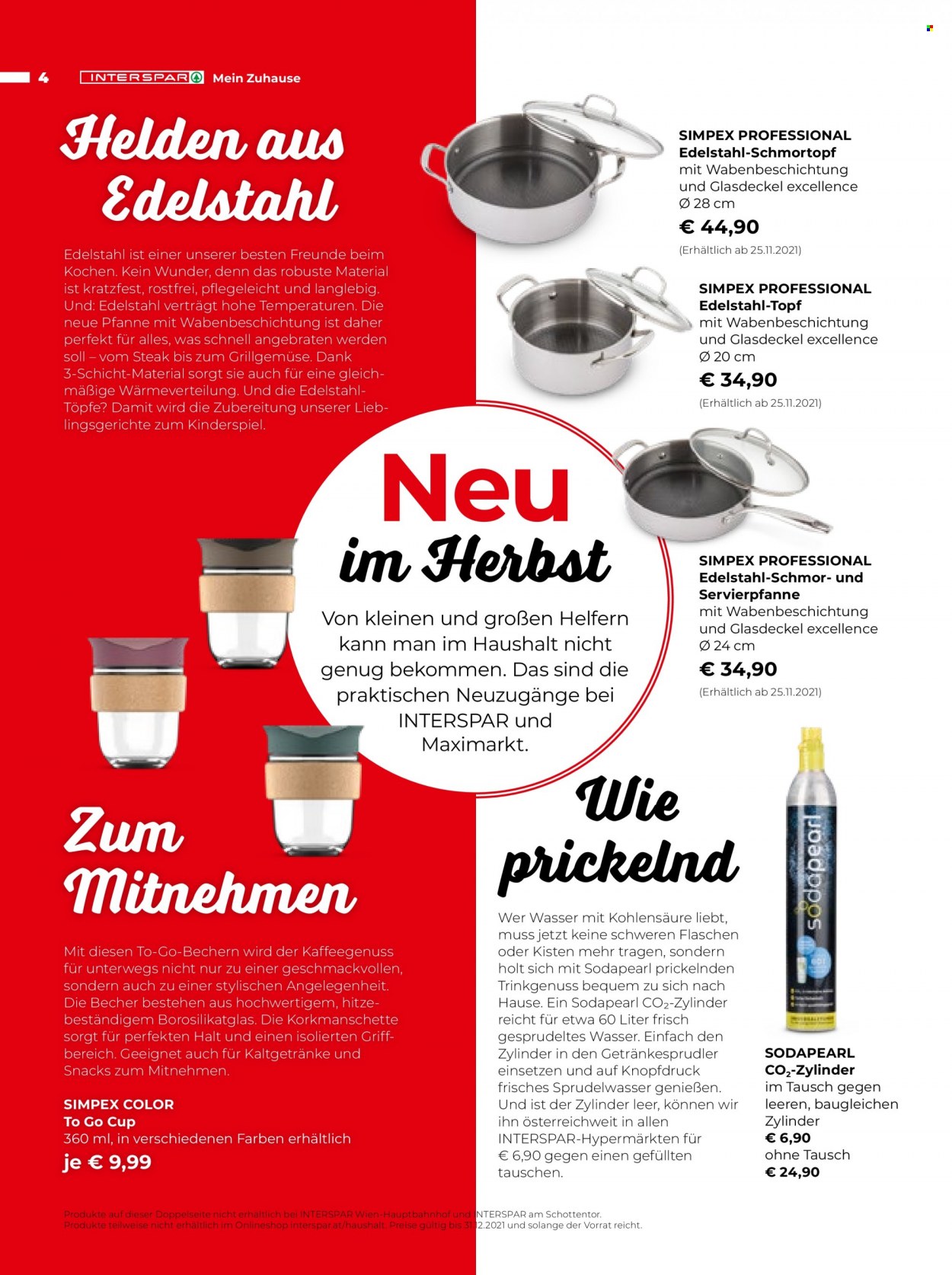 Angebote INTERSPAR - 27.9.2021 - 31.12.2021. Seite 4