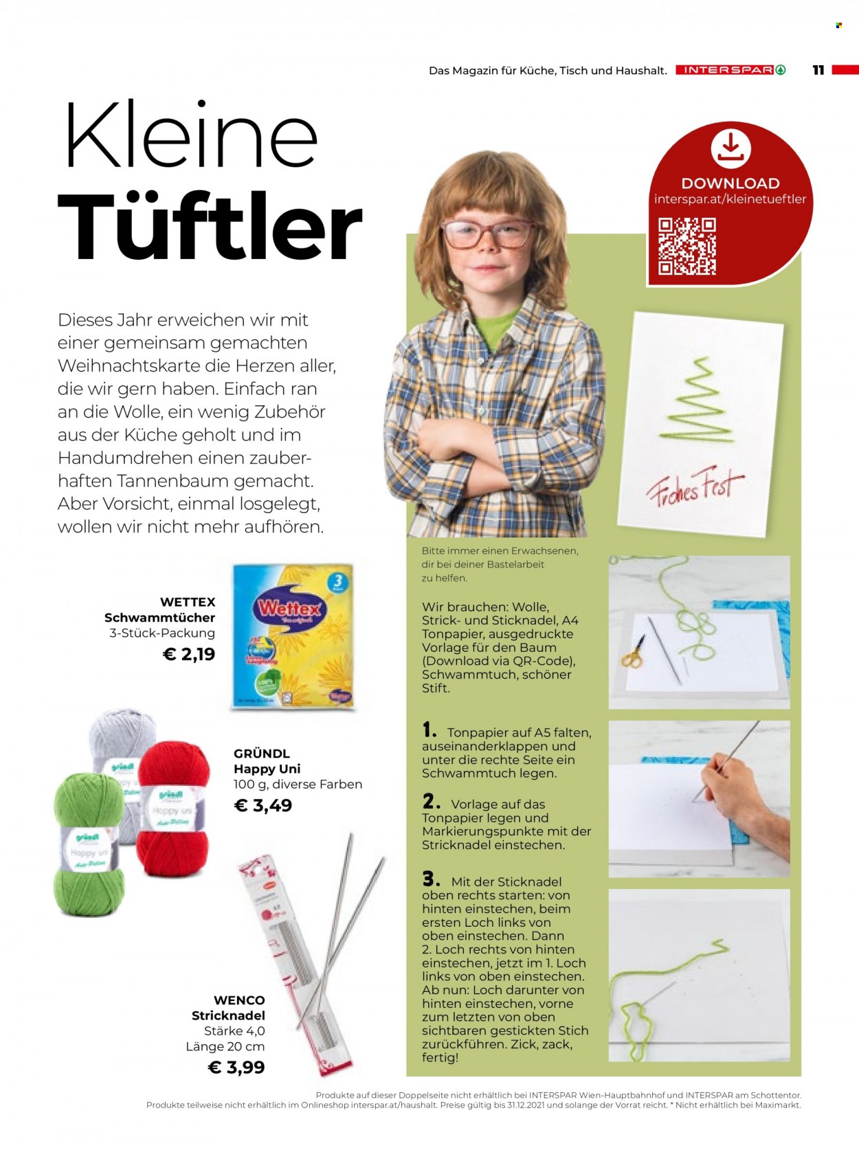 Angebote INTERSPAR - 27.9.2021 - 31.12.2021. Seite 11