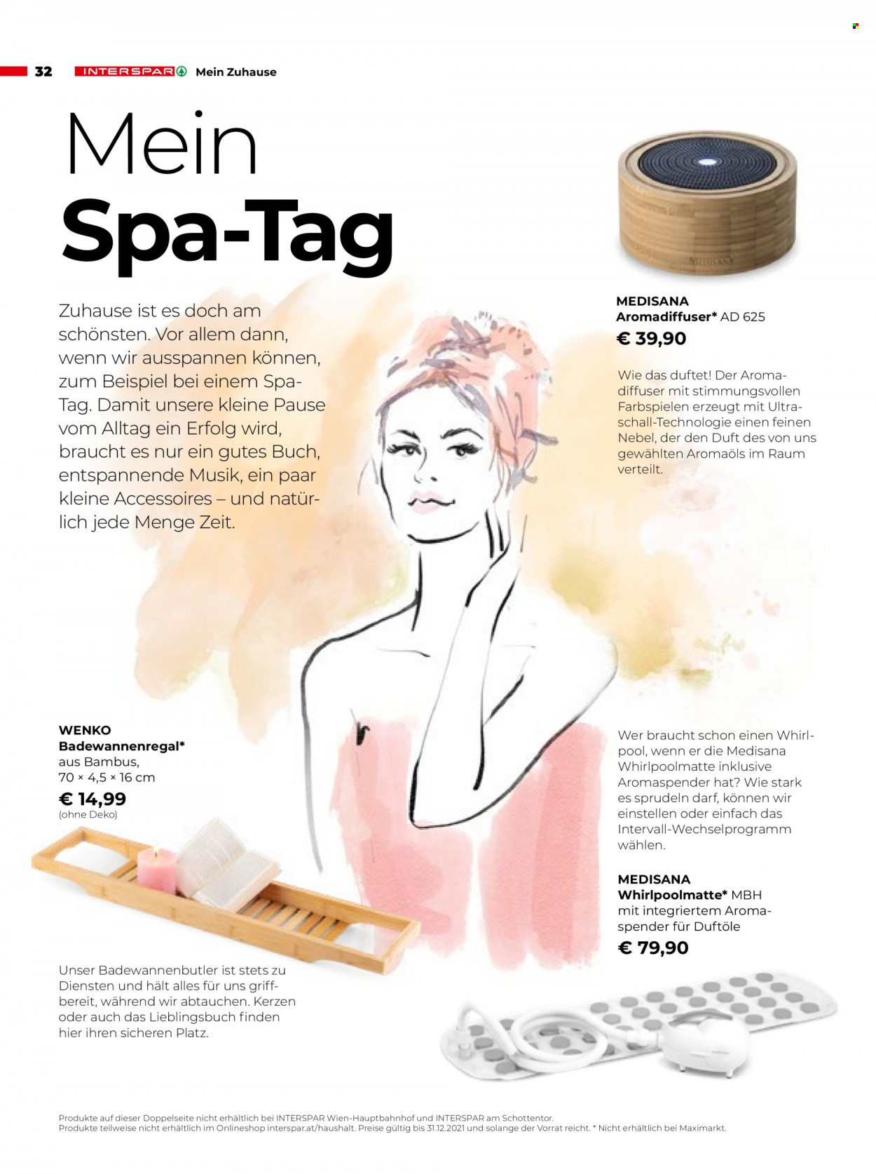 Angebote INTERSPAR - 27.9.2021 - 31.12.2021. Seite 32