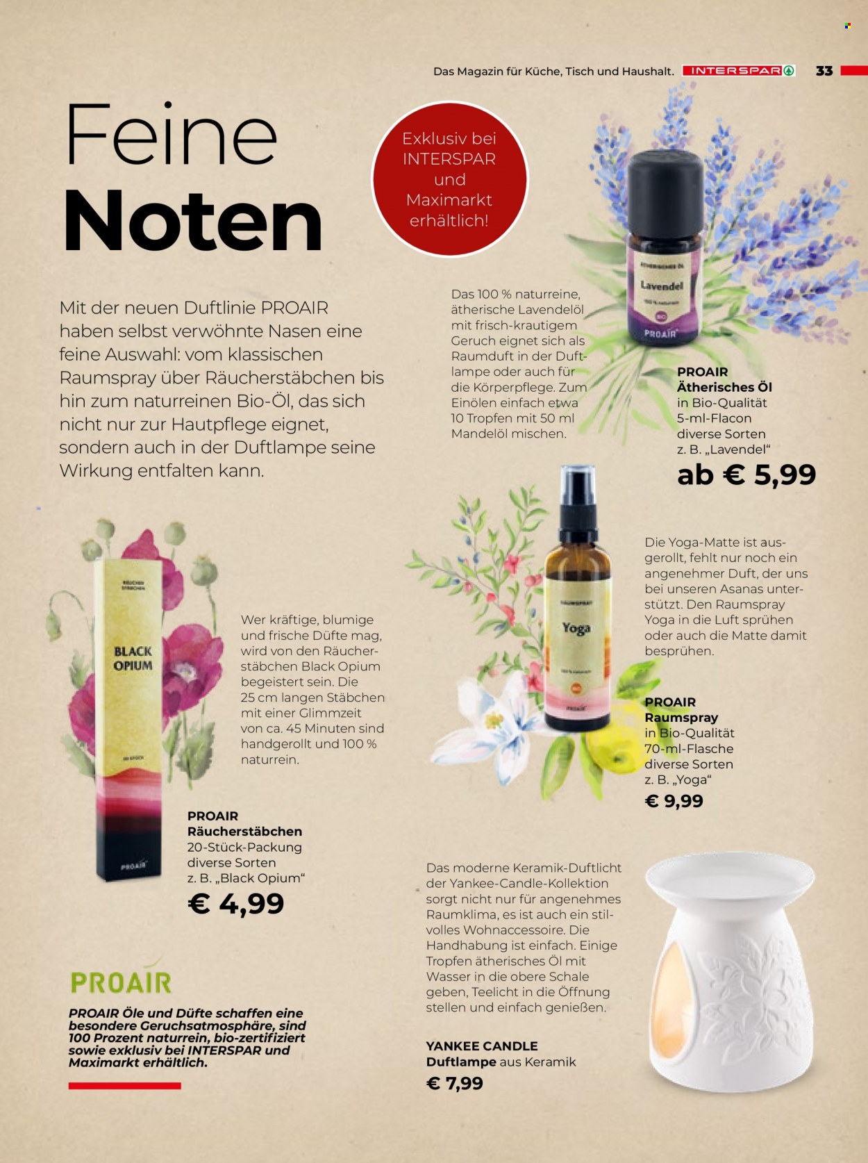Angebote INTERSPAR - 27.9.2021 - 31.12.2021. Seite 33