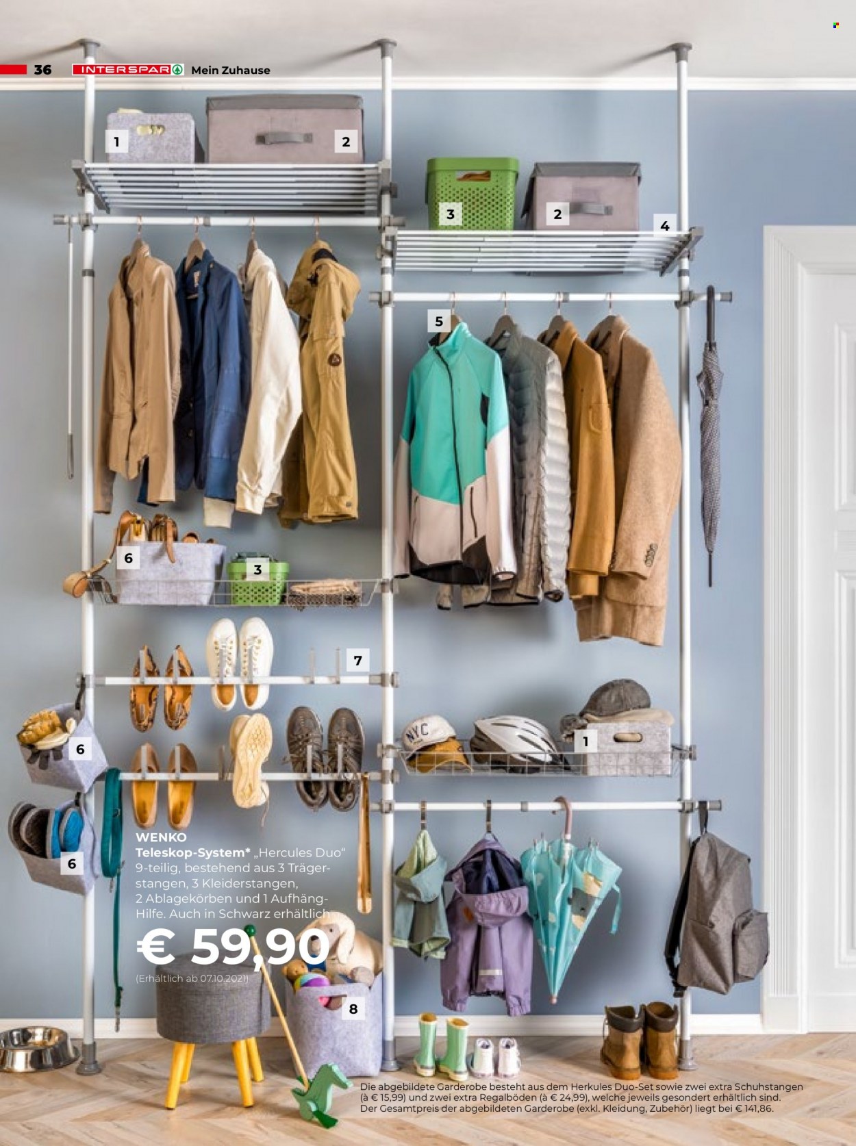 Angebote INTERSPAR - 27.9.2021 - 31.12.2021. Seite 36