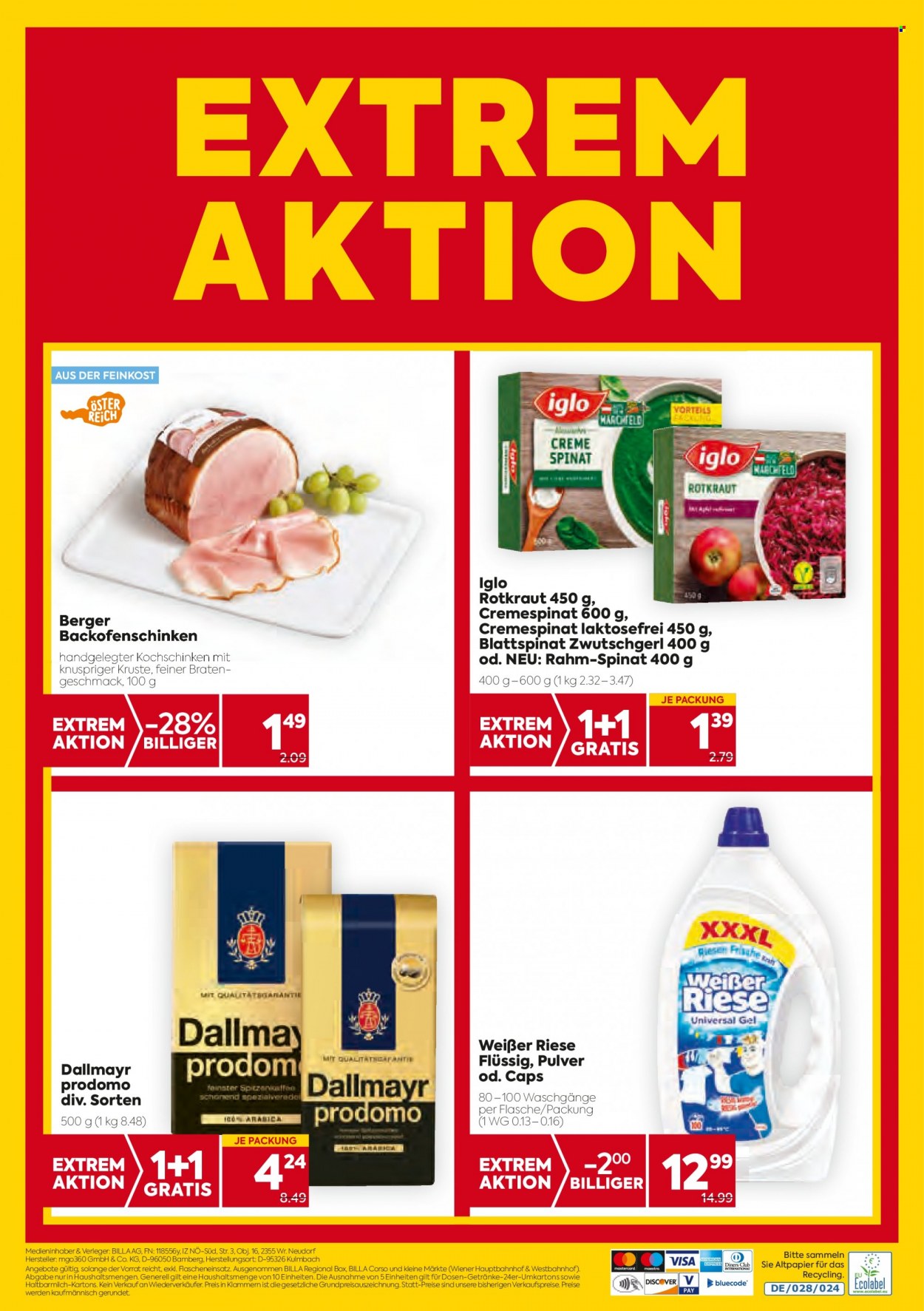 Angebote Billa - 30.9.2021 - 6.10.2021. Seite 20
