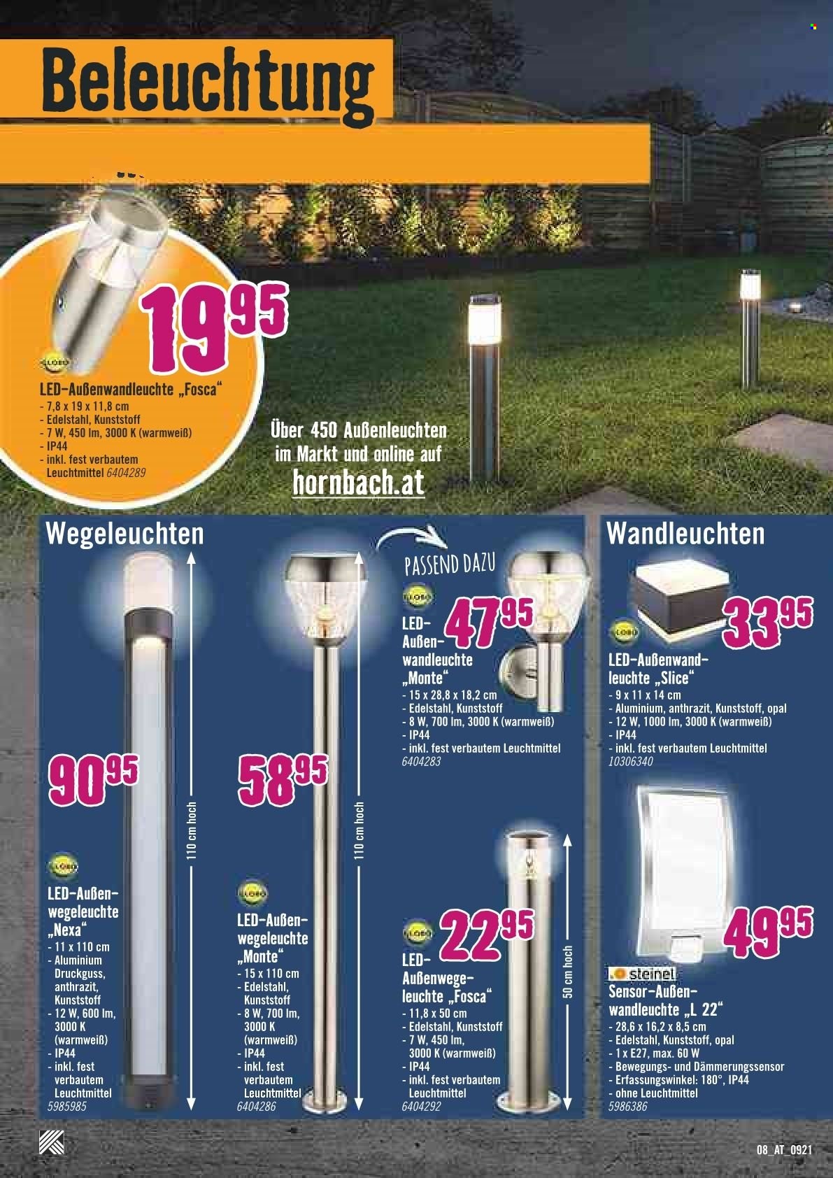 Angebote Hornbach - 30.9.2021 - 13.10.2021. Seite 8